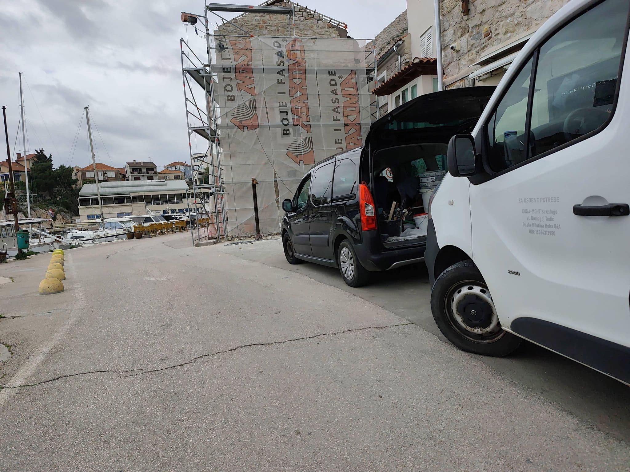 Street view near Apartment Stone House, Šibenik — © Duro (CC BY-SA · Mapillary)