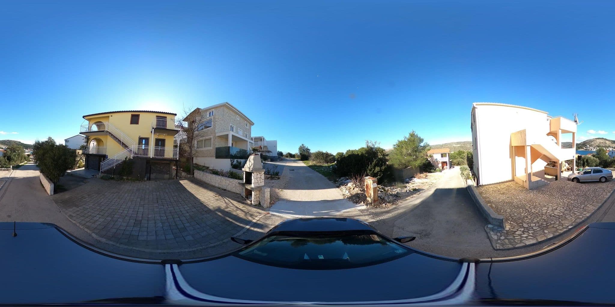 Street view near Apartments Slavica, Primošten — © tomislavzen12 (CC BY-SA · Mapillary)