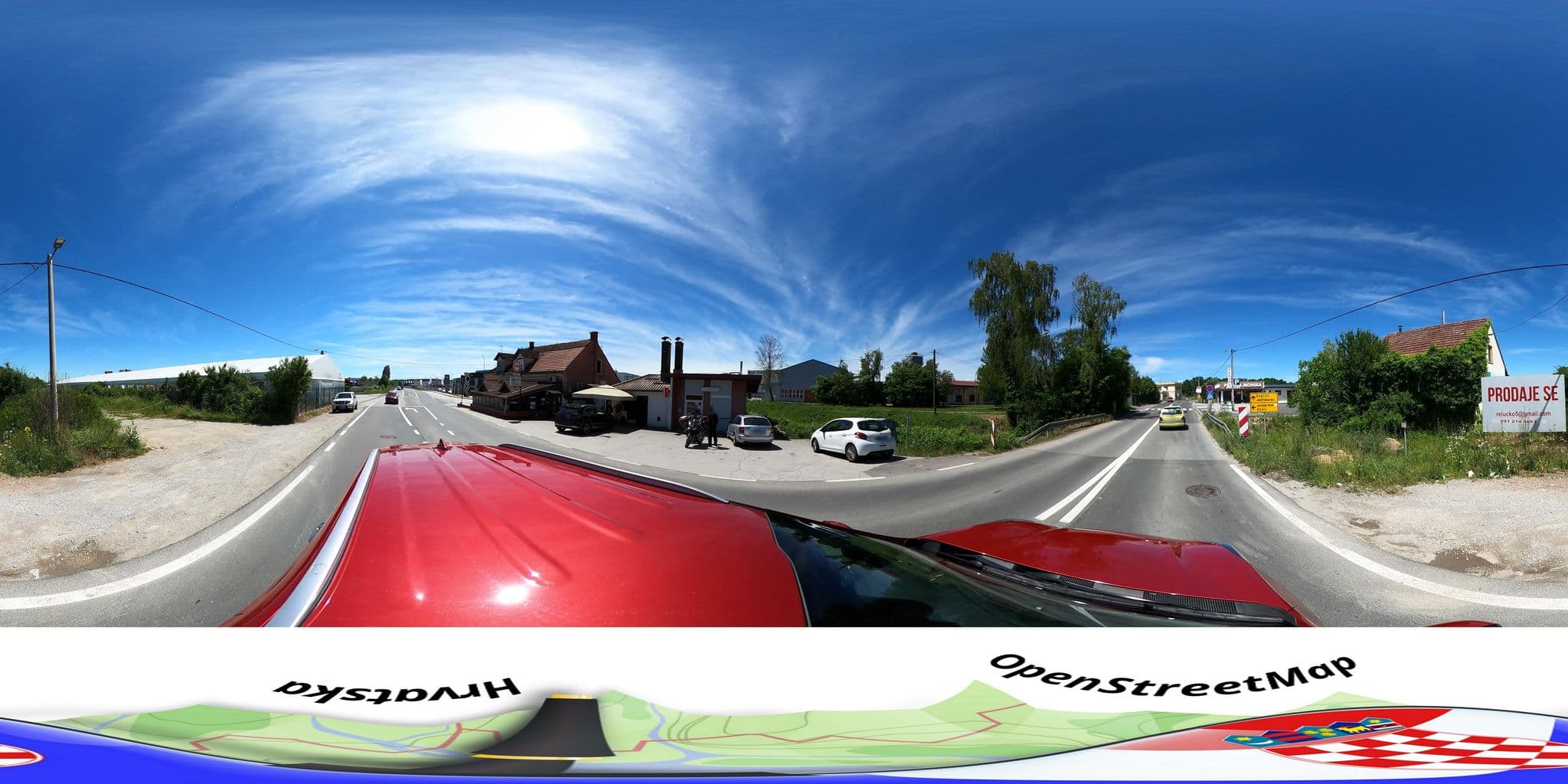 Street view near BRAZIL d.o.o., Karlovac — © hbogner (CC BY-SA · Mapillary)