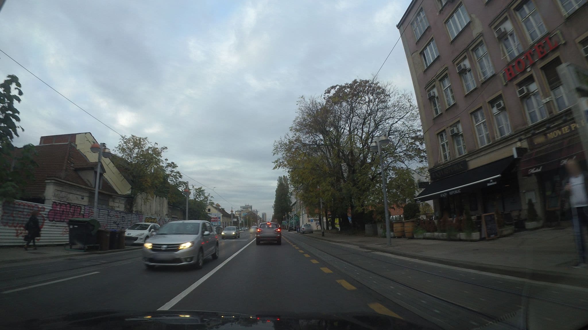 Street view near Rooms Lara, Novi Zagreb — © hbogner (CC BY-SA · Mapillary)