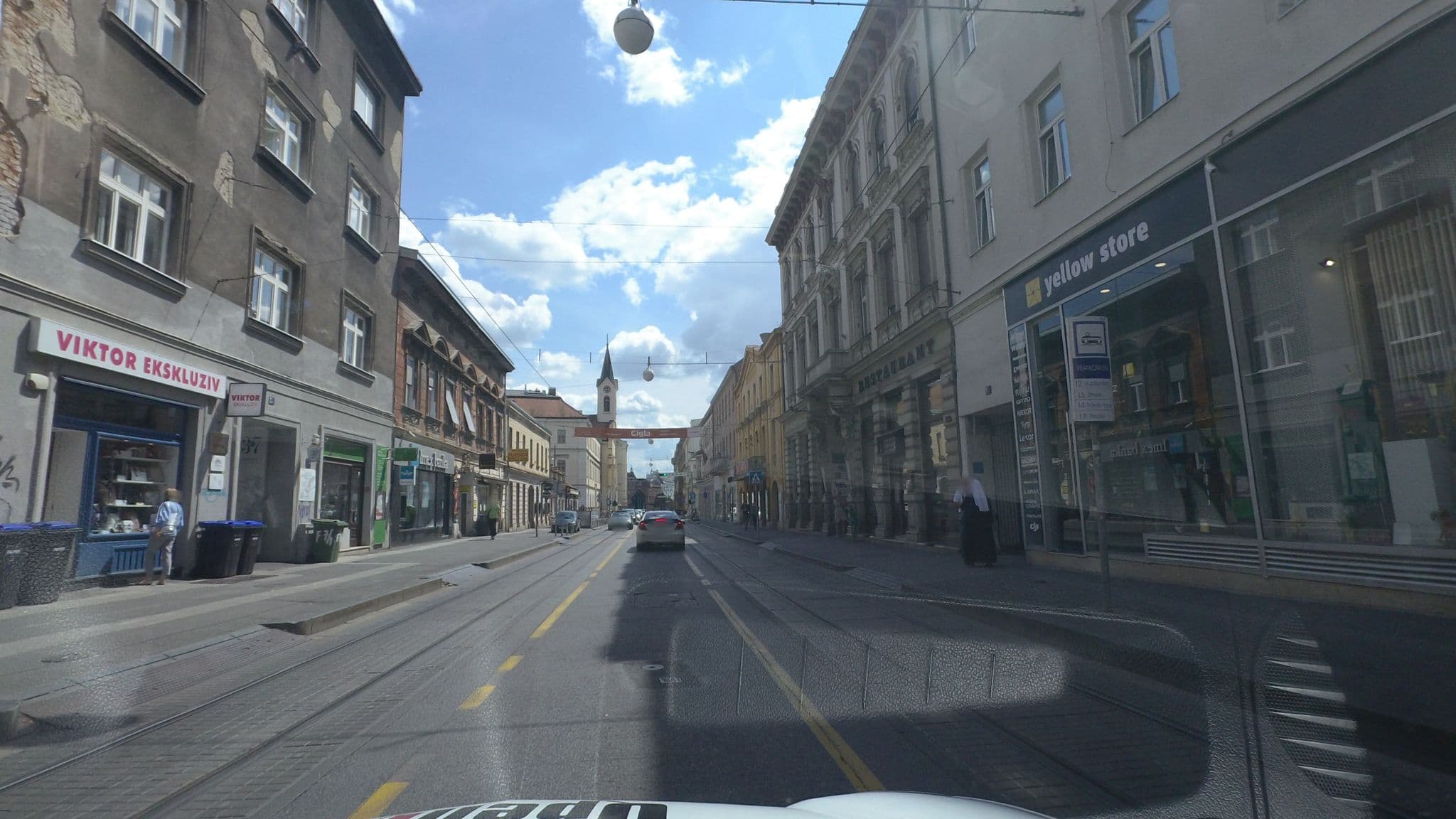 Street view near Apartment in the center with a breathtaking view, Centar — © hbogner (CC BY-SA · Mapillary)