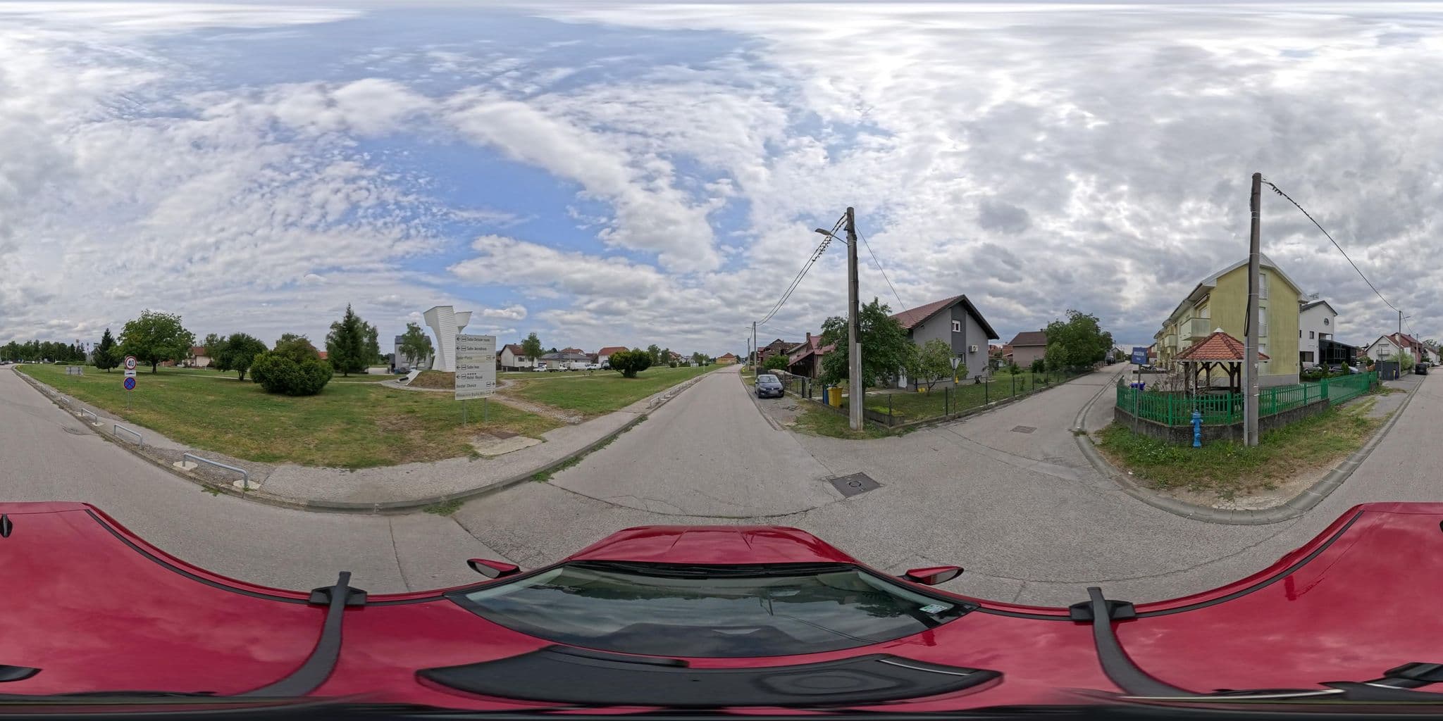 Street view near Hotel Royal, Velika Gorica — © tomislavzen12 (CC BY-SA · Mapillary)