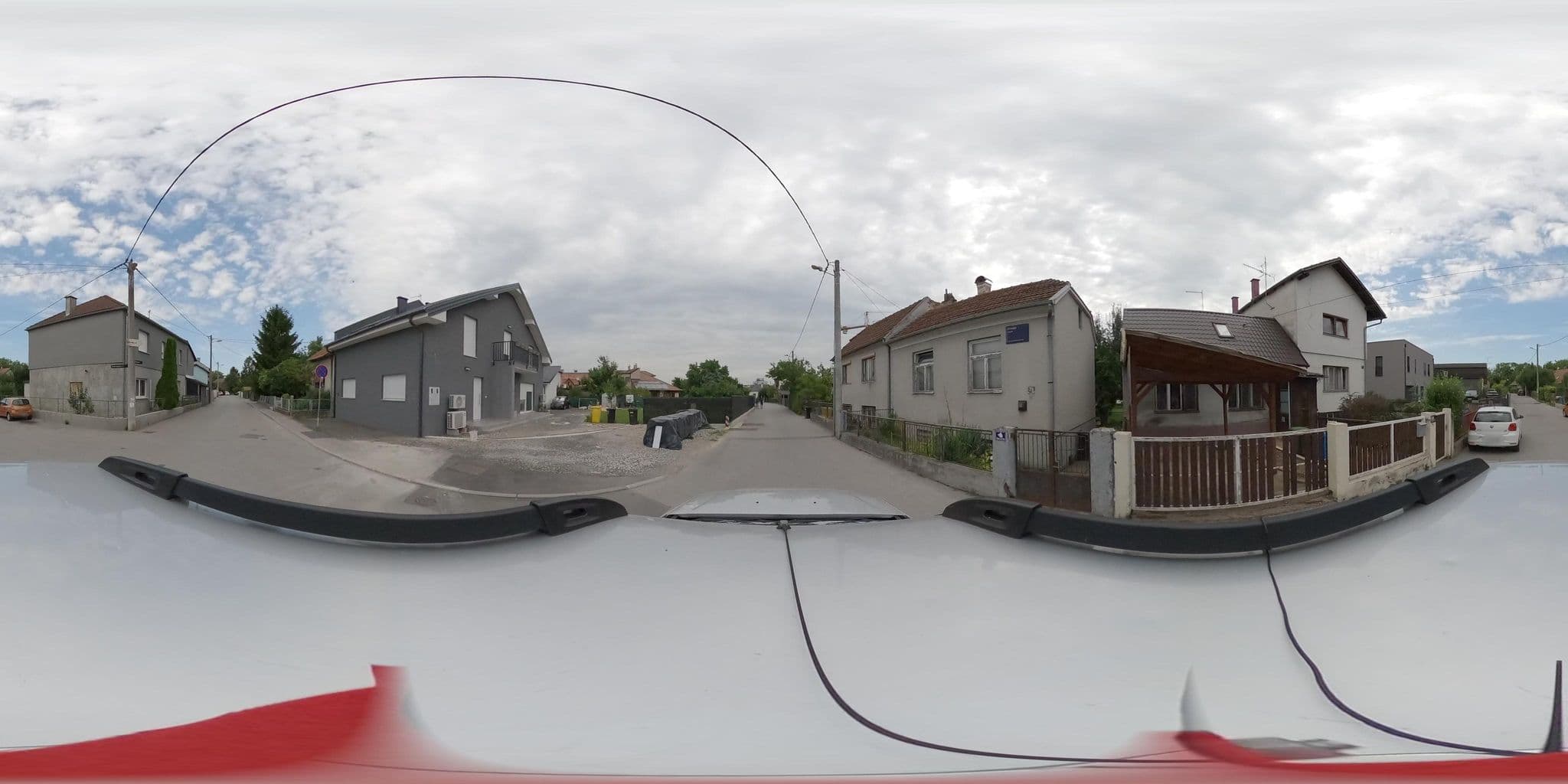 Street view near Family Hostel Zagreb, Novi Zagreb — © geoprem (CC BY-SA · Mapillary)