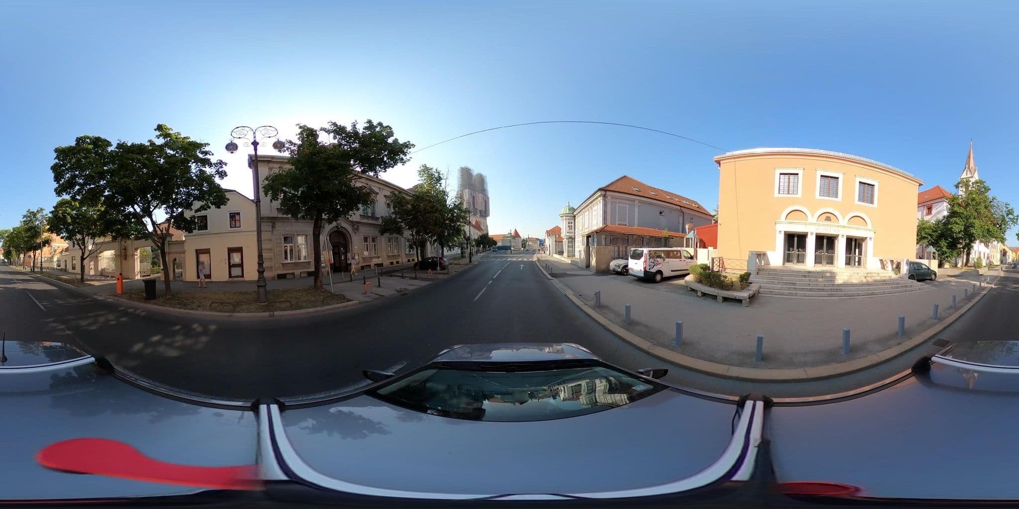 Street view near Kaptolski Dvori, Zagreb — © tomislavzen12 (CC BY-SA · Mapillary)