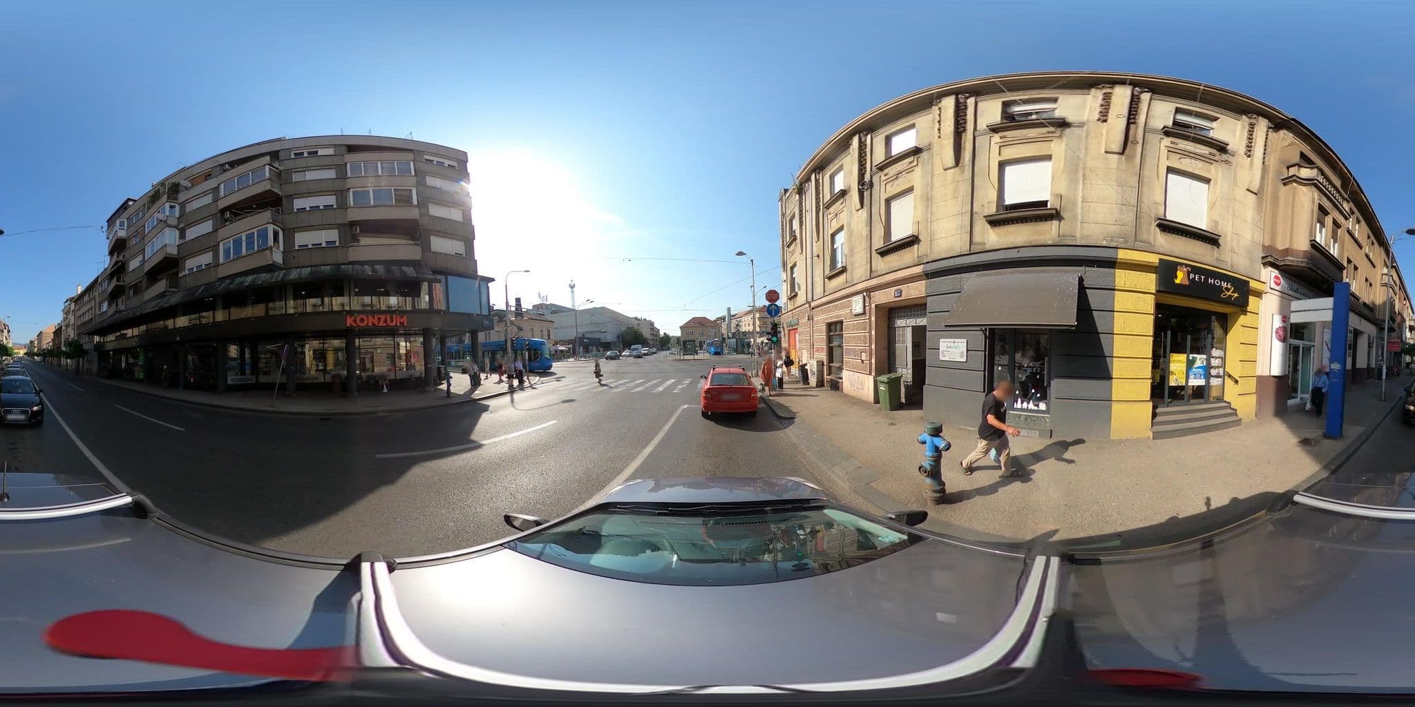 Street view near Apartments O La La, Zagreb — © tomislavzen12 (CC BY-SA · Mapillary)