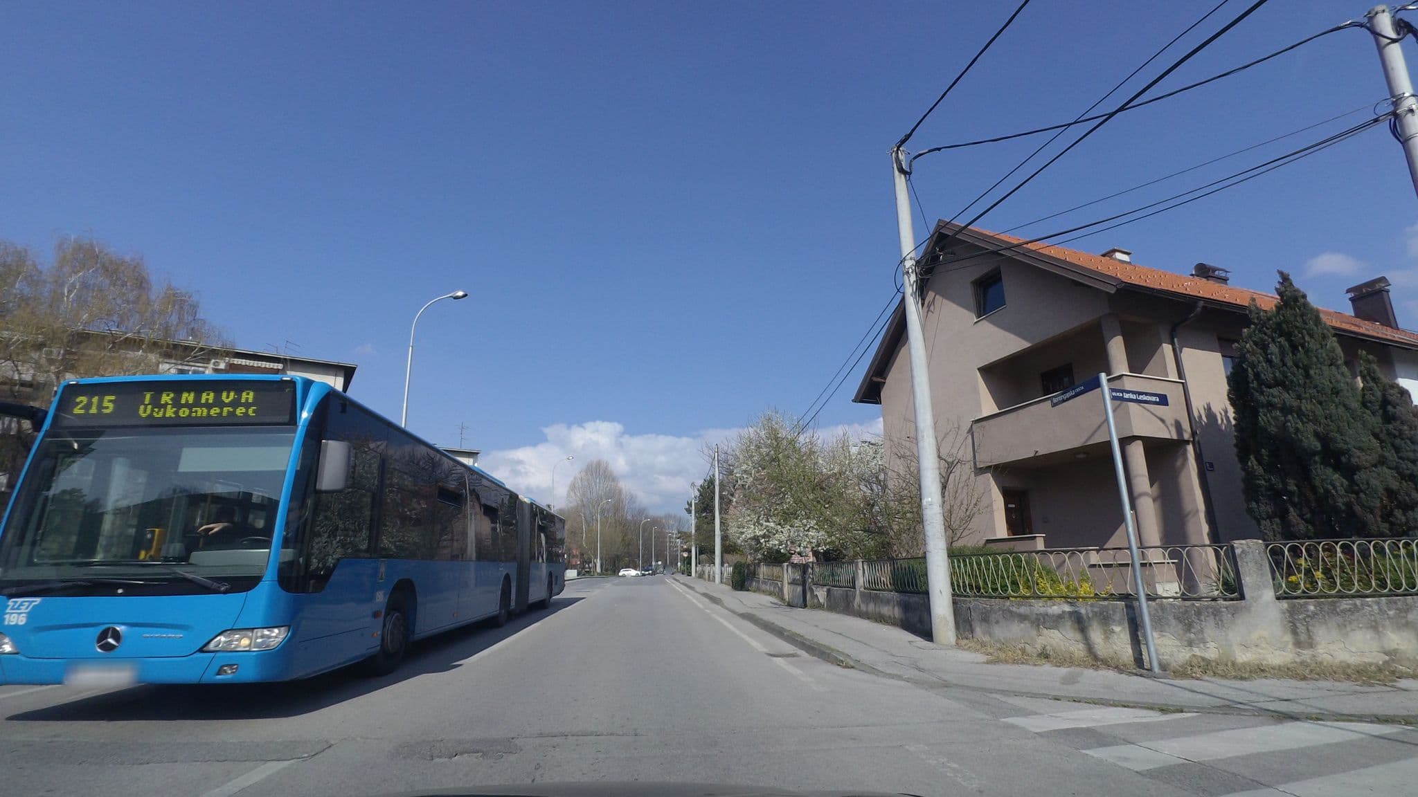 Street view near Celic Art Apartments, Zagreb — © hbogner (CC BY-SA · Mapillary)