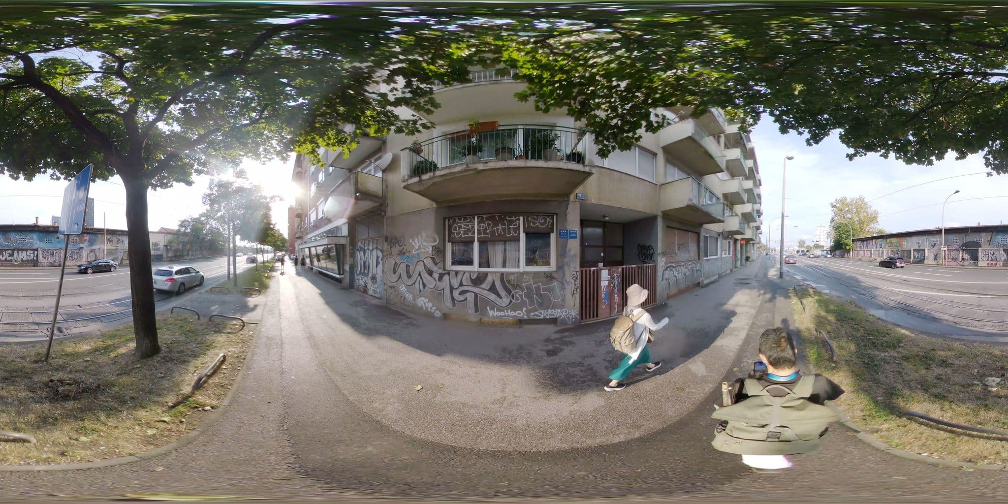 Street view near Art Rooms, Centar — © mapconcierge (CC BY-SA · Mapillary)