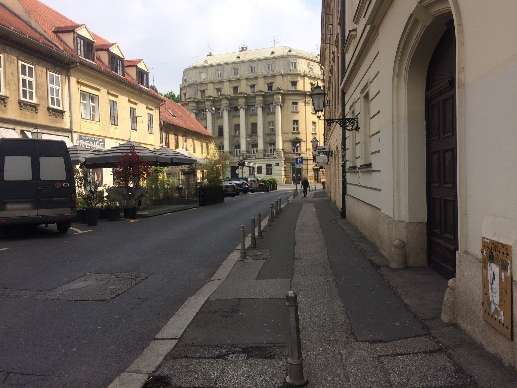 Street view near Zagreb Time Inn Apartments - Zagreb Center, Zagreb — © rufus1295 (CC BY-SA · Mapillary)