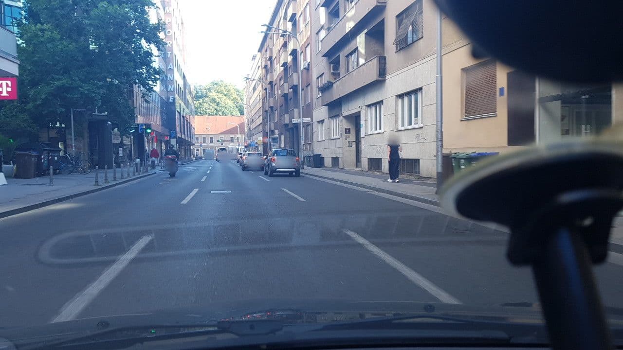 Street view near Apartments Ibler, Zagreb — © mik007 (CC BY-SA · Mapillary)