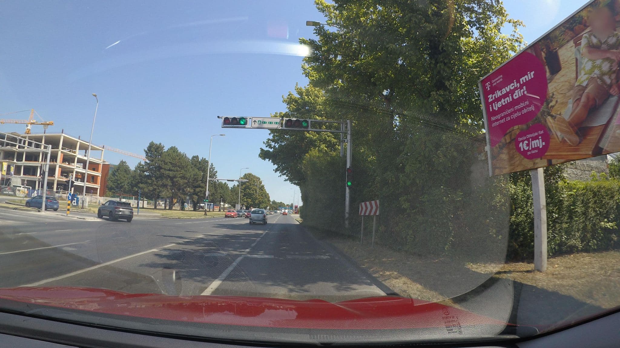 Street view near Apartment Zorica Zagreb, Dubrava — © hbogner (CC BY-SA · Mapillary)