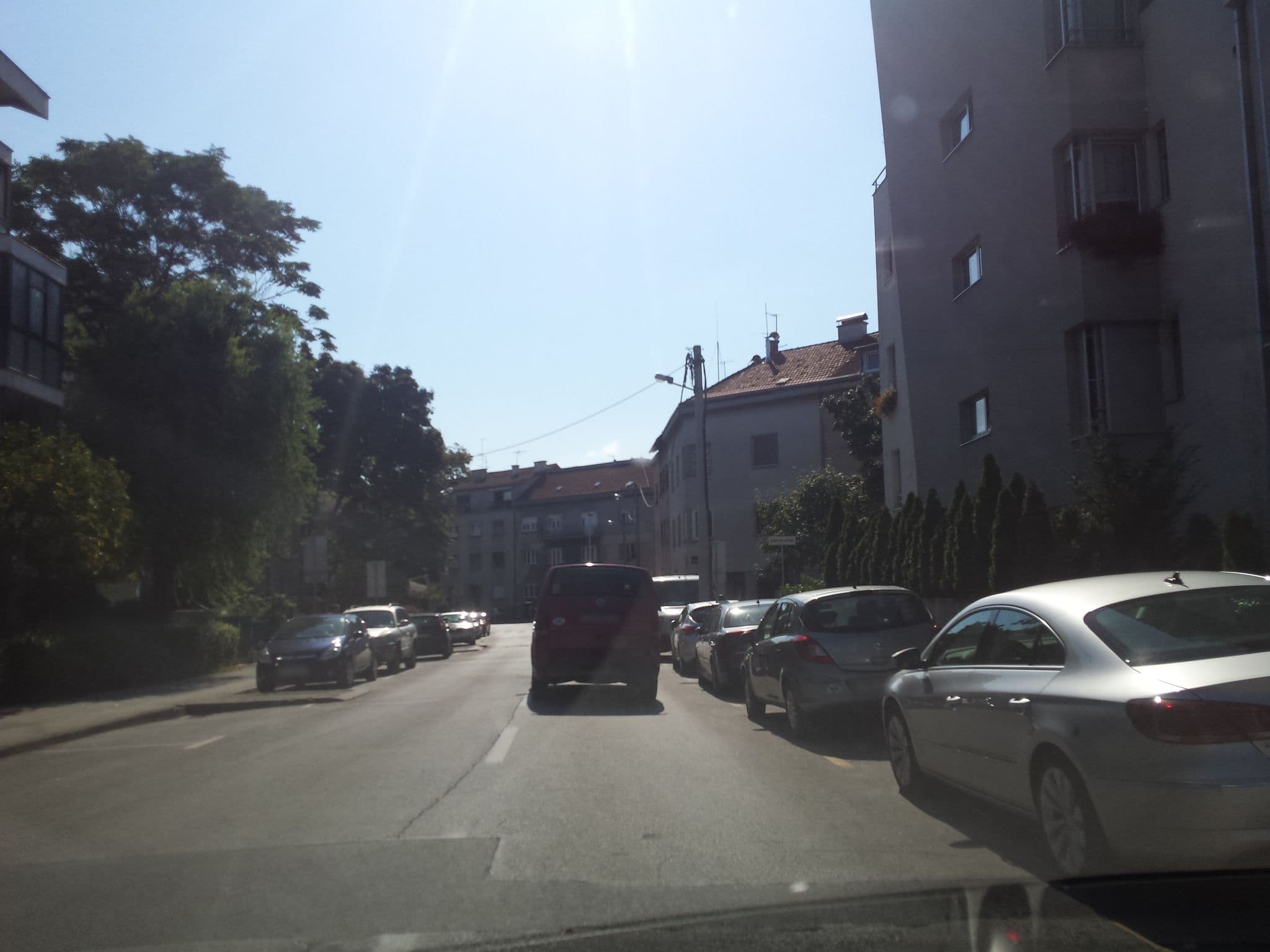 Street view near Madison Luxury Apartments, Zagreb — © janjko (CC BY-SA · Mapillary)