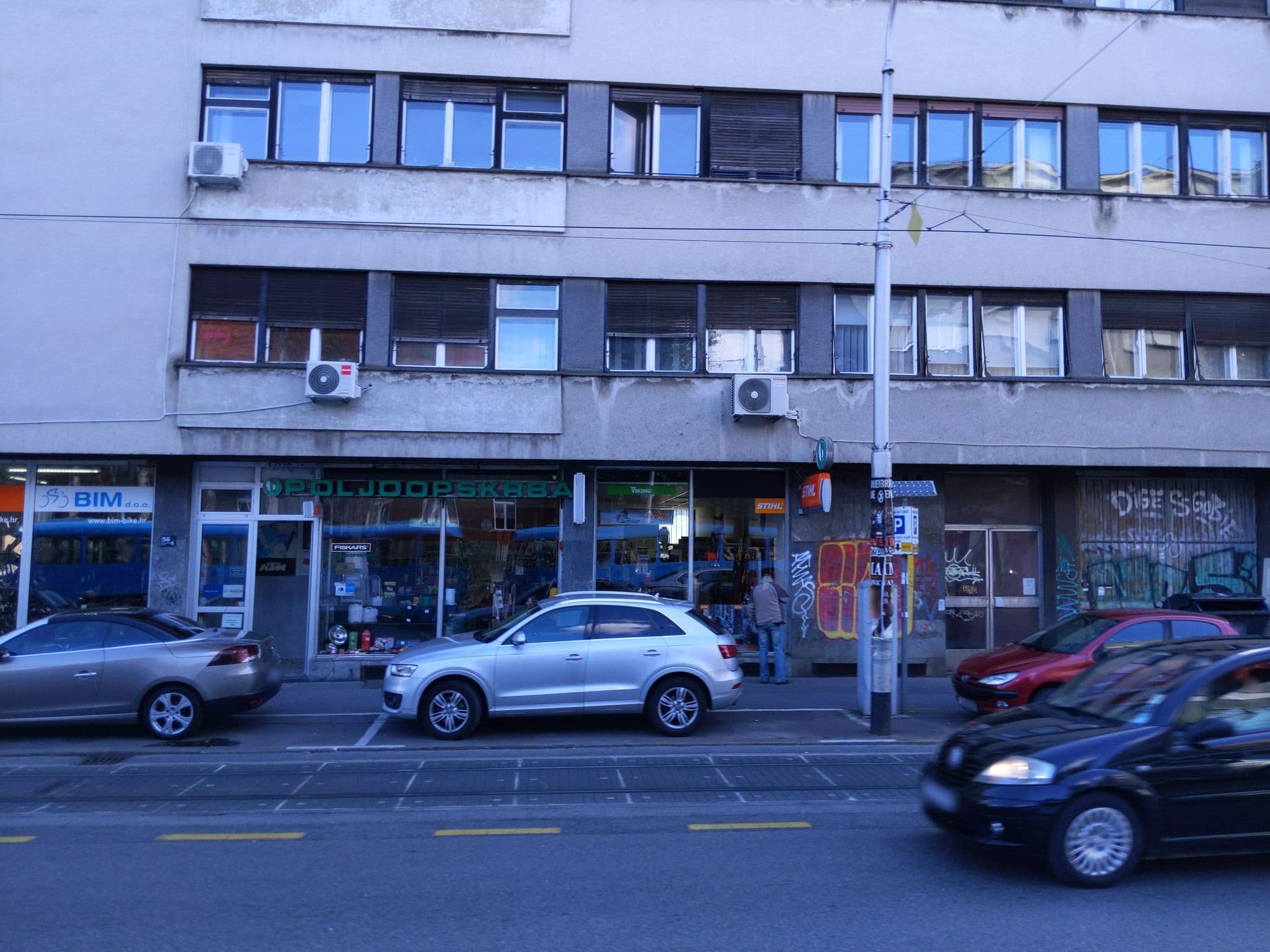 Street view near Soul Hostel, Zagreb — © nomenutis (CC BY-SA · Mapillary)