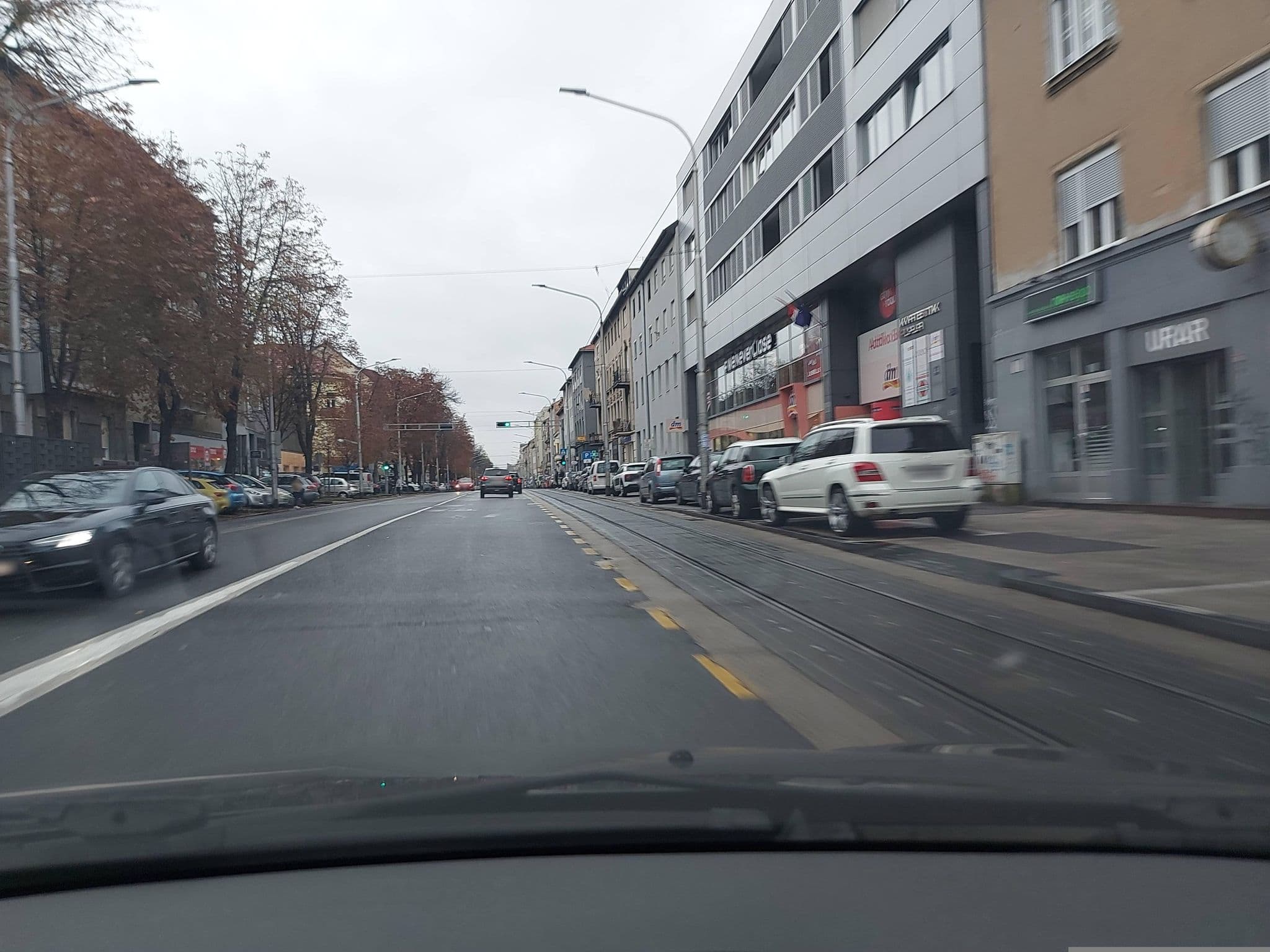 Street view near Sobe-Rooms Kvatric, Zagreb — © mik007 (CC BY-SA · Mapillary)