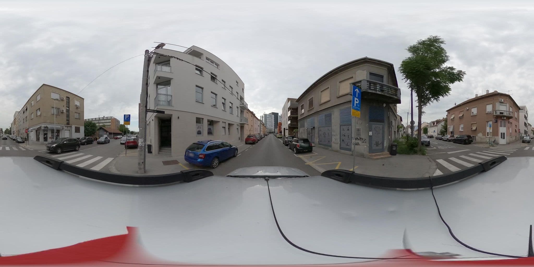 Street view near Tea Apartments, Centar — © geoprem (CC BY-SA · Mapillary)