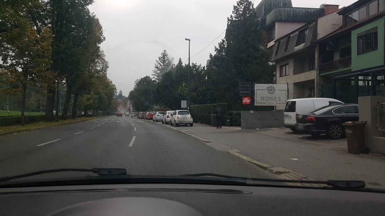 Street view near Xaver Luxury Apartments, Zagreb — © mik007 (CC BY-SA · Mapillary)