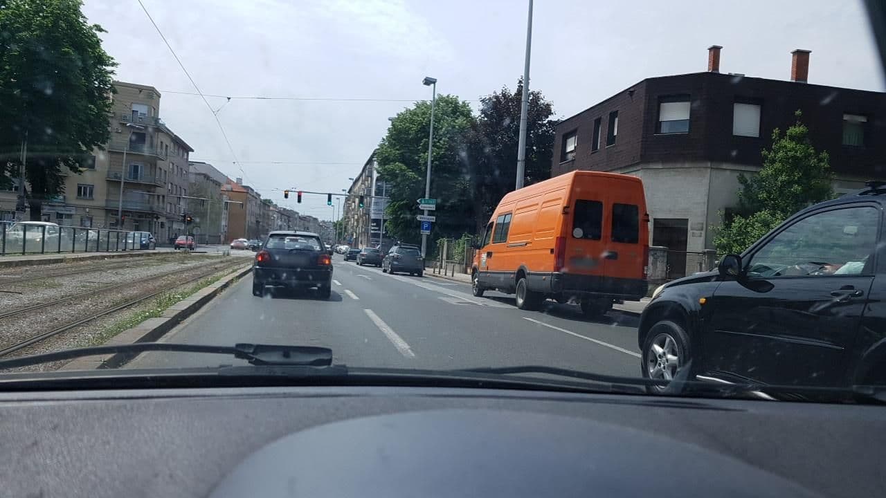 Street view near Plavi 9 B&B Inn, Zagreb — © mik007 (CC BY-SA · Mapillary)