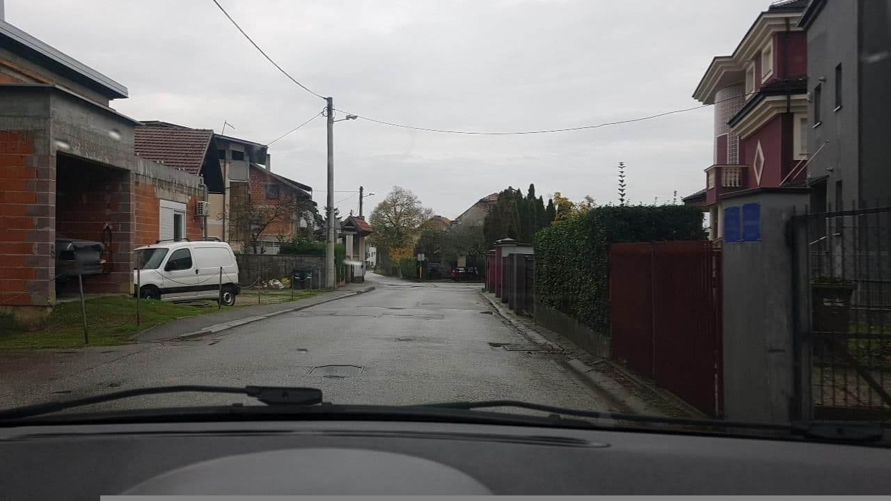 Street view near Apartments Mateo, Zagreb — © mik007 (CC BY-SA · Mapillary)