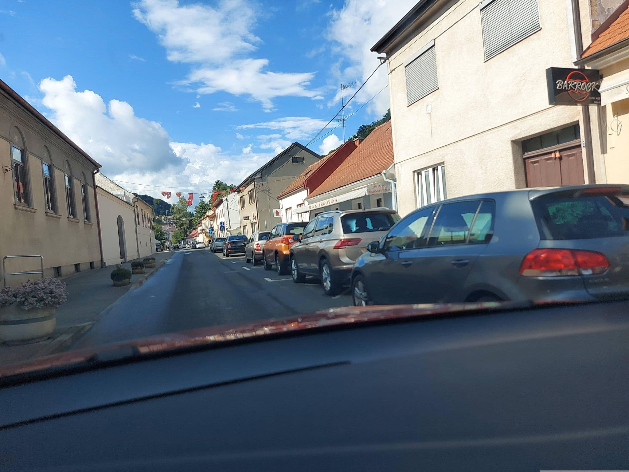 Street view near Hostel & Caffe bar Barrock, Krapina — © mik007 (CC BY-SA · Mapillary)