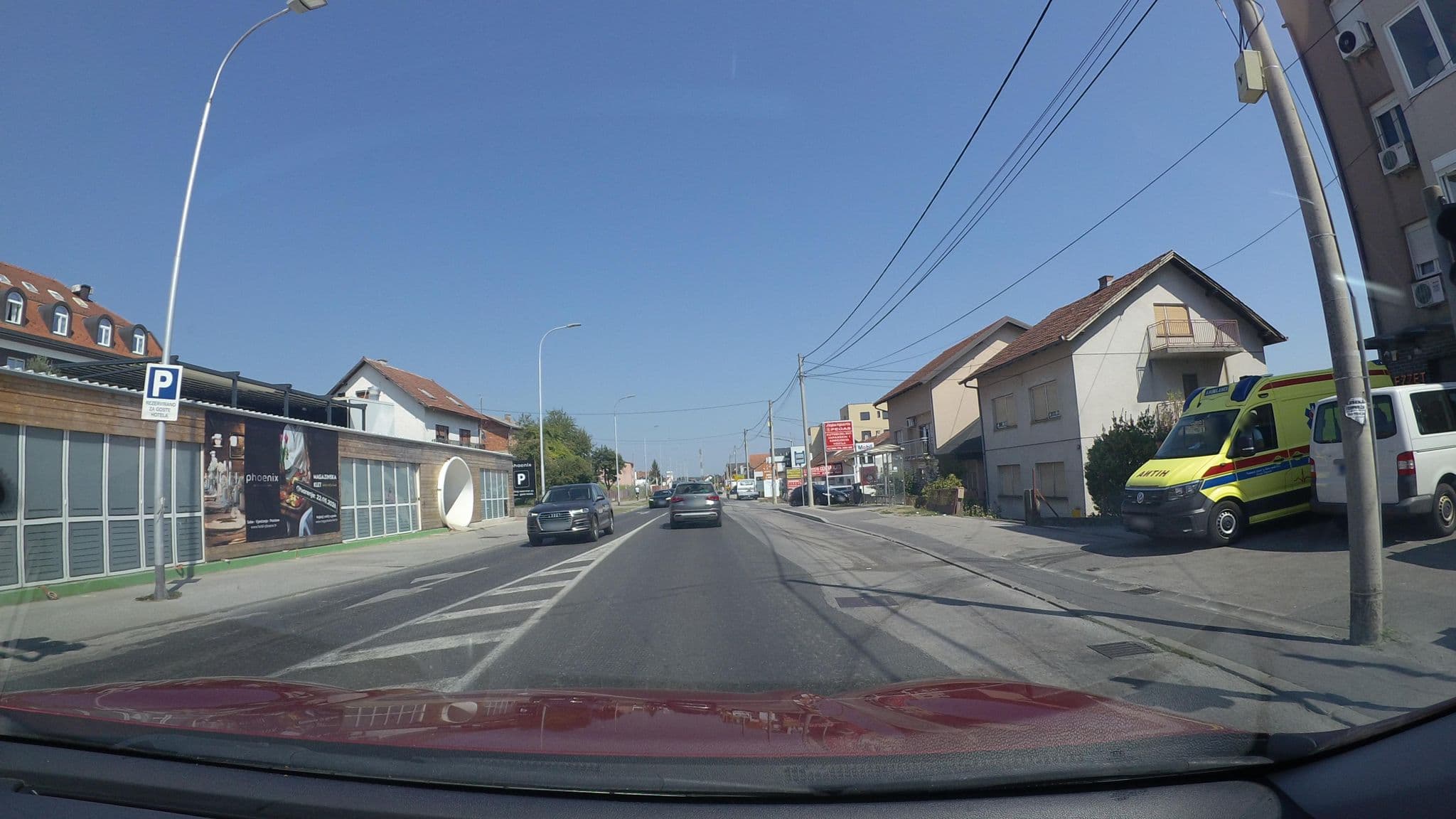 Street view near Hotel Phoenix Zagreb, Sesvete — © hbogner (CC BY-SA · Mapillary)