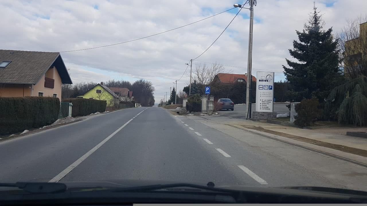 Street view near Hotel Orion, Horvatsko, Ivanec — © mik007 (CC BY-SA · Mapillary)