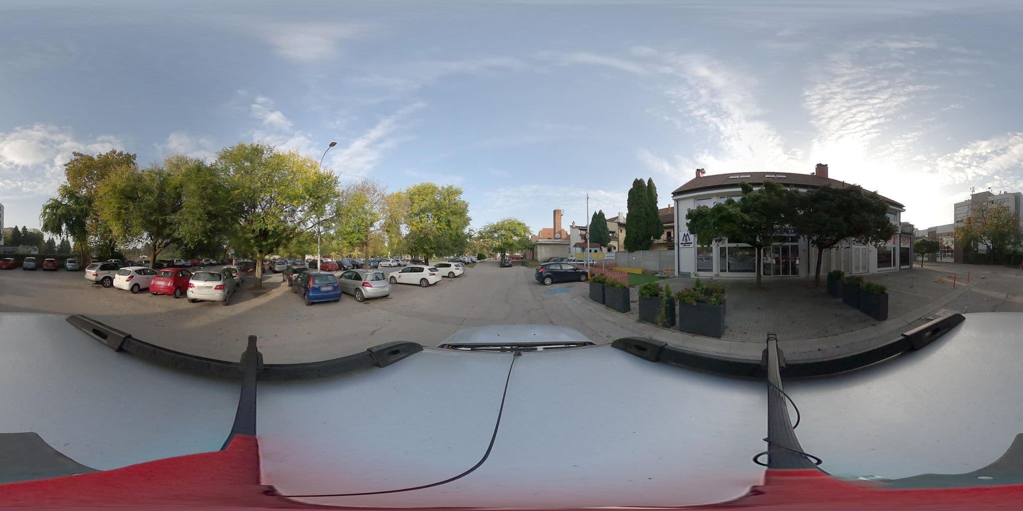 Street view near Millennium apartments, Čakovec — © geoprem (CC BY-SA · Mapillary)