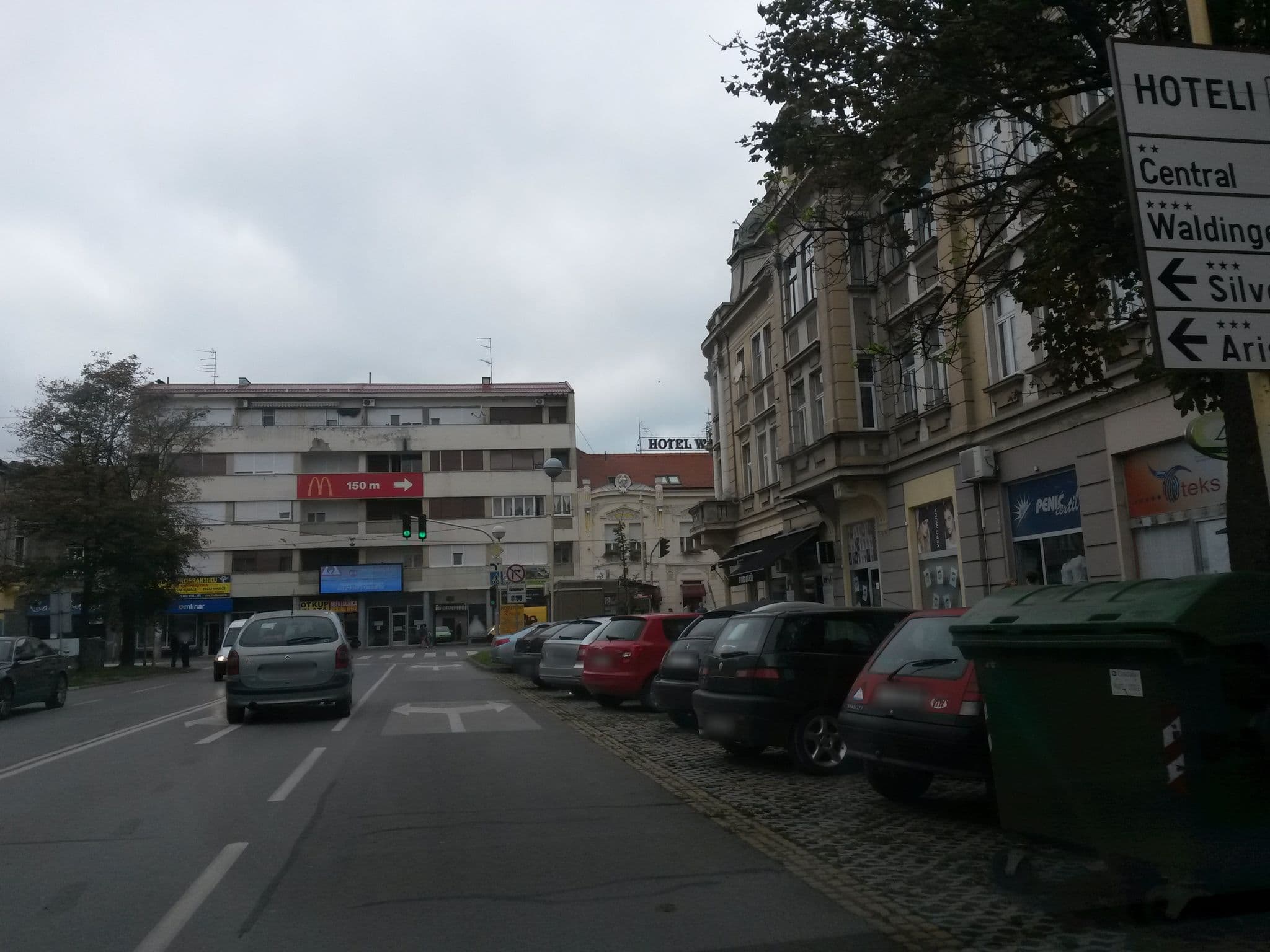 Street view near Pansion Crvendac, Osijek — © osmapper (CC BY-SA · Mapillary)