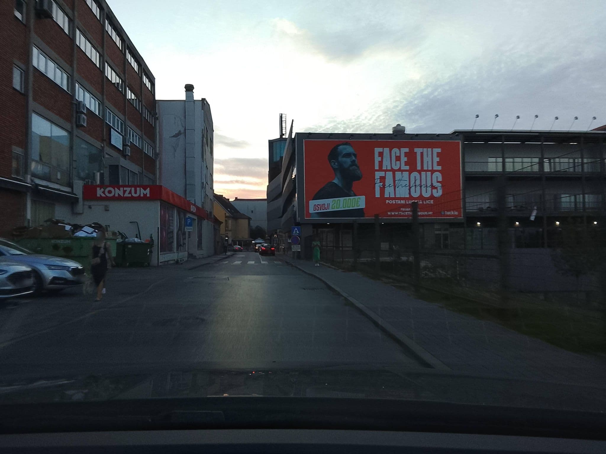 Street view near Top Center, Osijek — © Sarmafanboy (CC BY-SA · Mapillary)