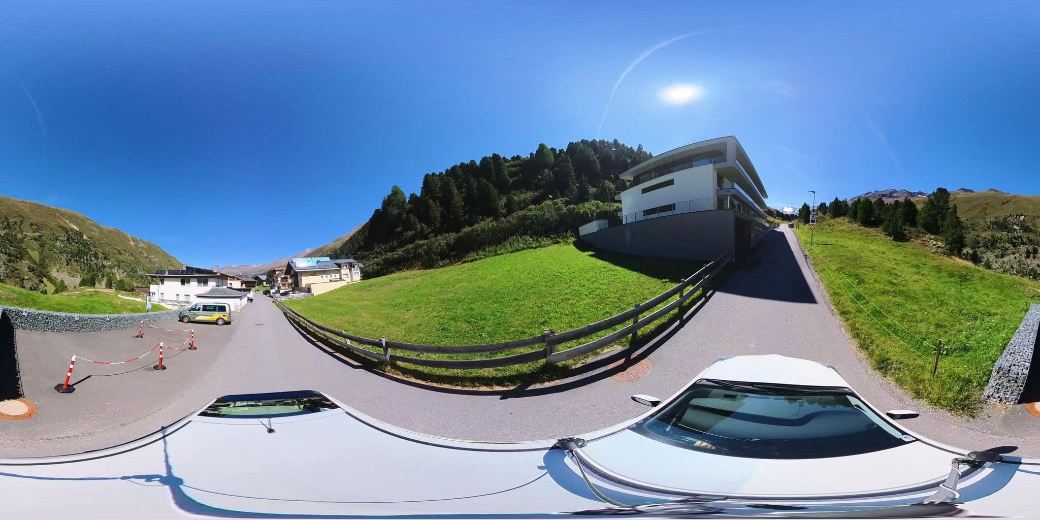 Street view near Bergliebe Gurgl, Sölden