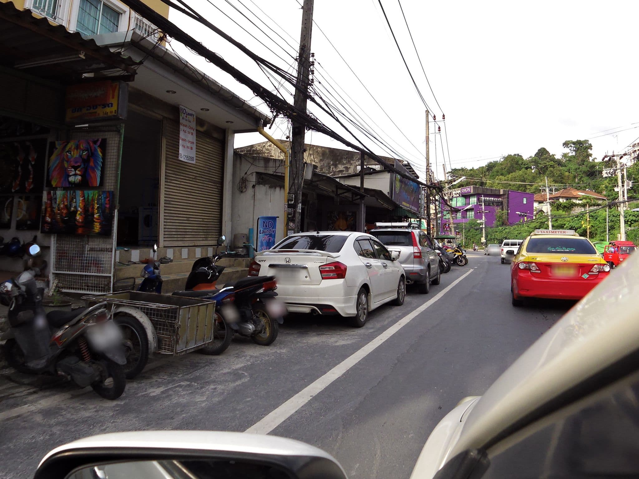 Street view near Areeya Guesthouse, Patong — © skillsy (CC BY-SA · Mapillary)