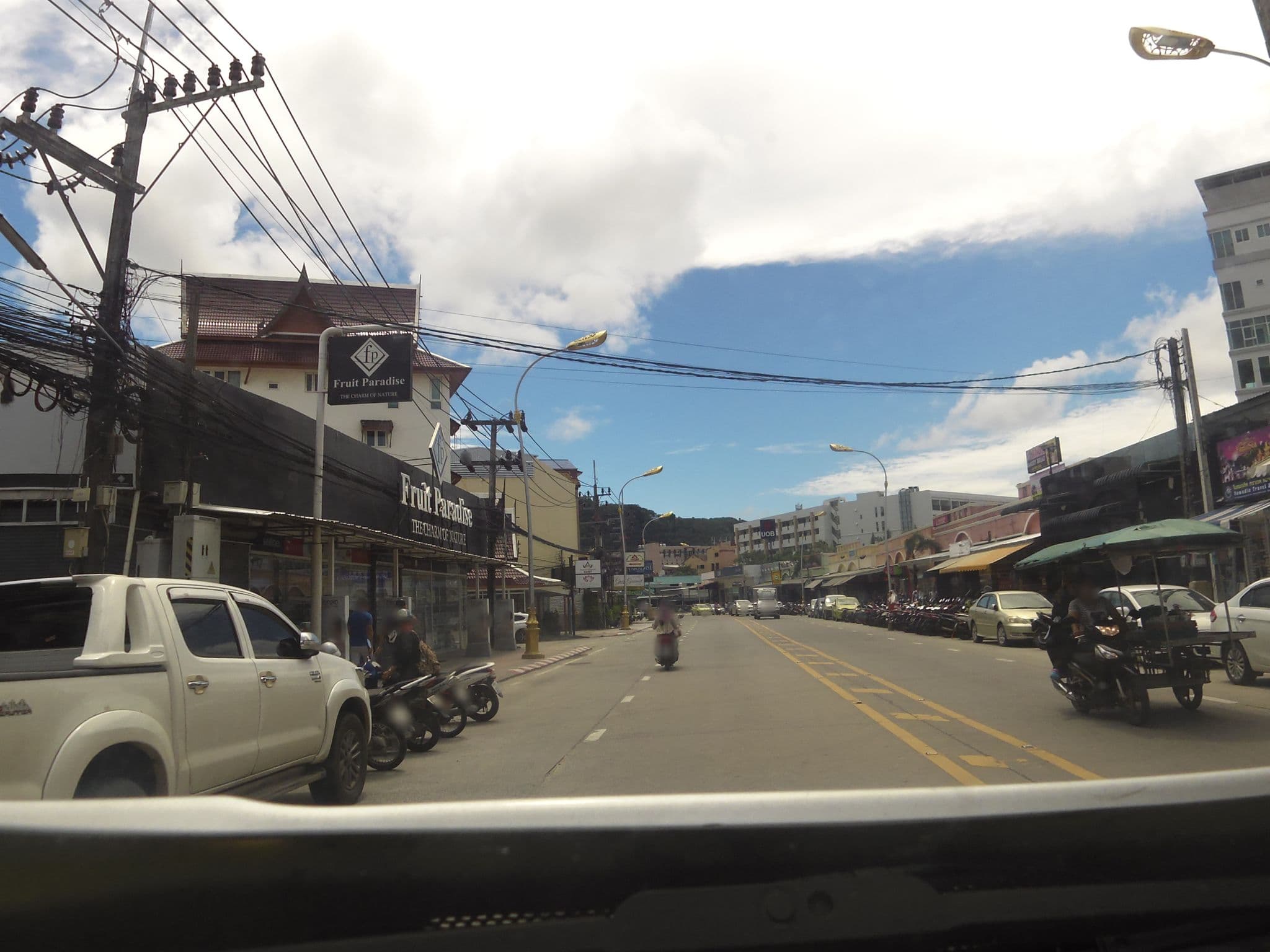 Street view near The Yimsiam Hotel, Patong — © skillsy (CC BY-SA · Mapillary)