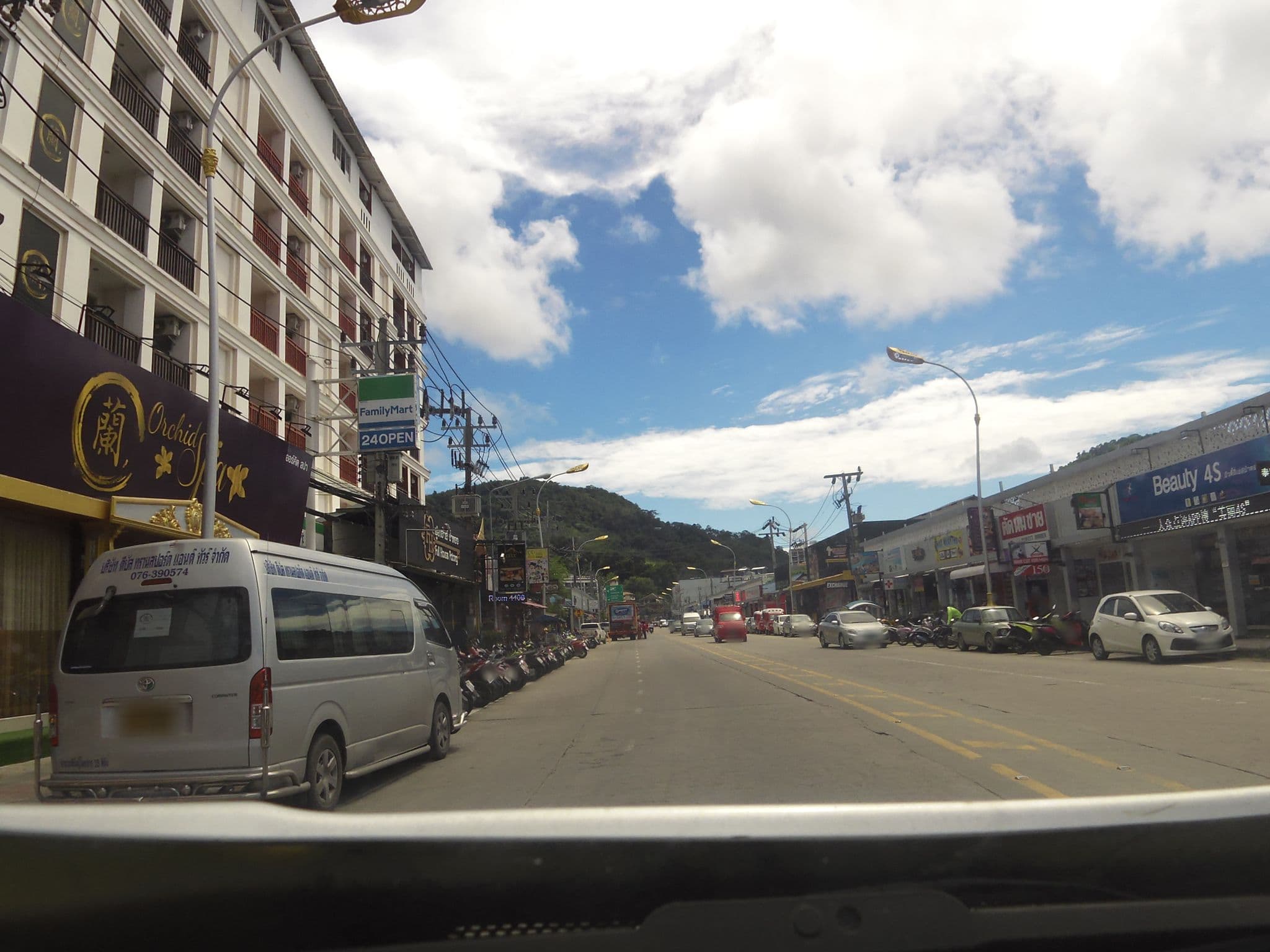 Street view near Ashlee Heights Hotel Patong, Patong — © skillsy (CC BY-SA · Mapillary)