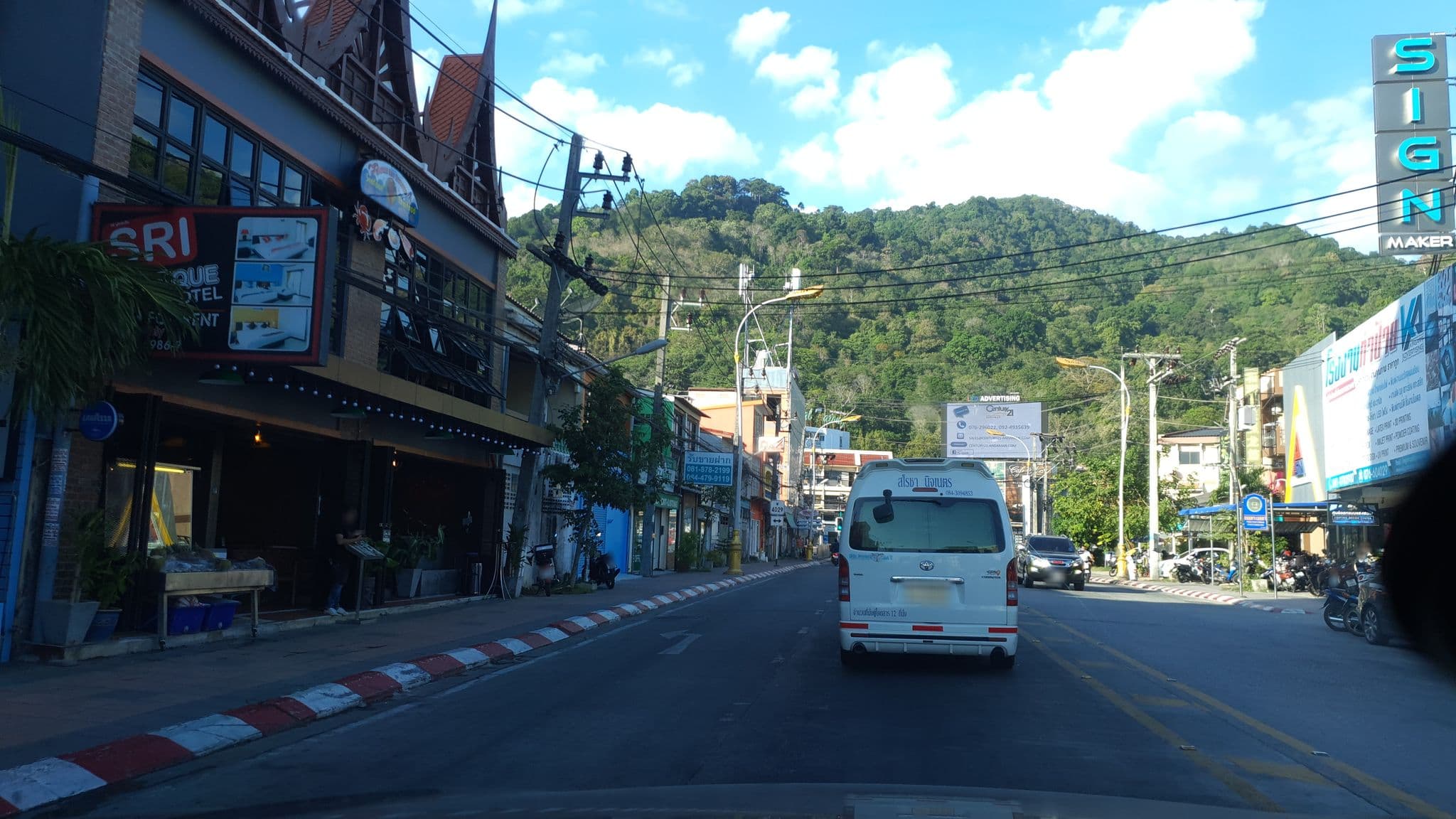 Street view near Sri Boutique Hotel, Patong — © jrcarlsen (CC BY-SA · Mapillary)