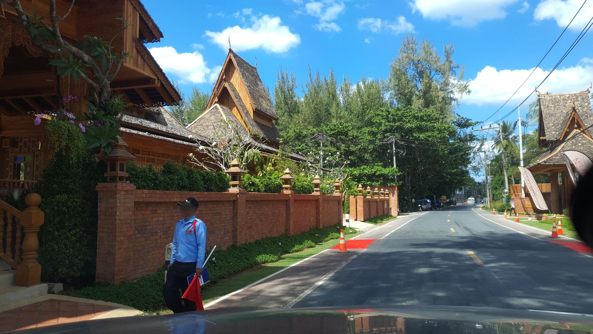 Street view near Santhiya Natai Resort and Spa, Ban Mai Khao — © jrcarlsen (CC BY-SA · Mapillary)