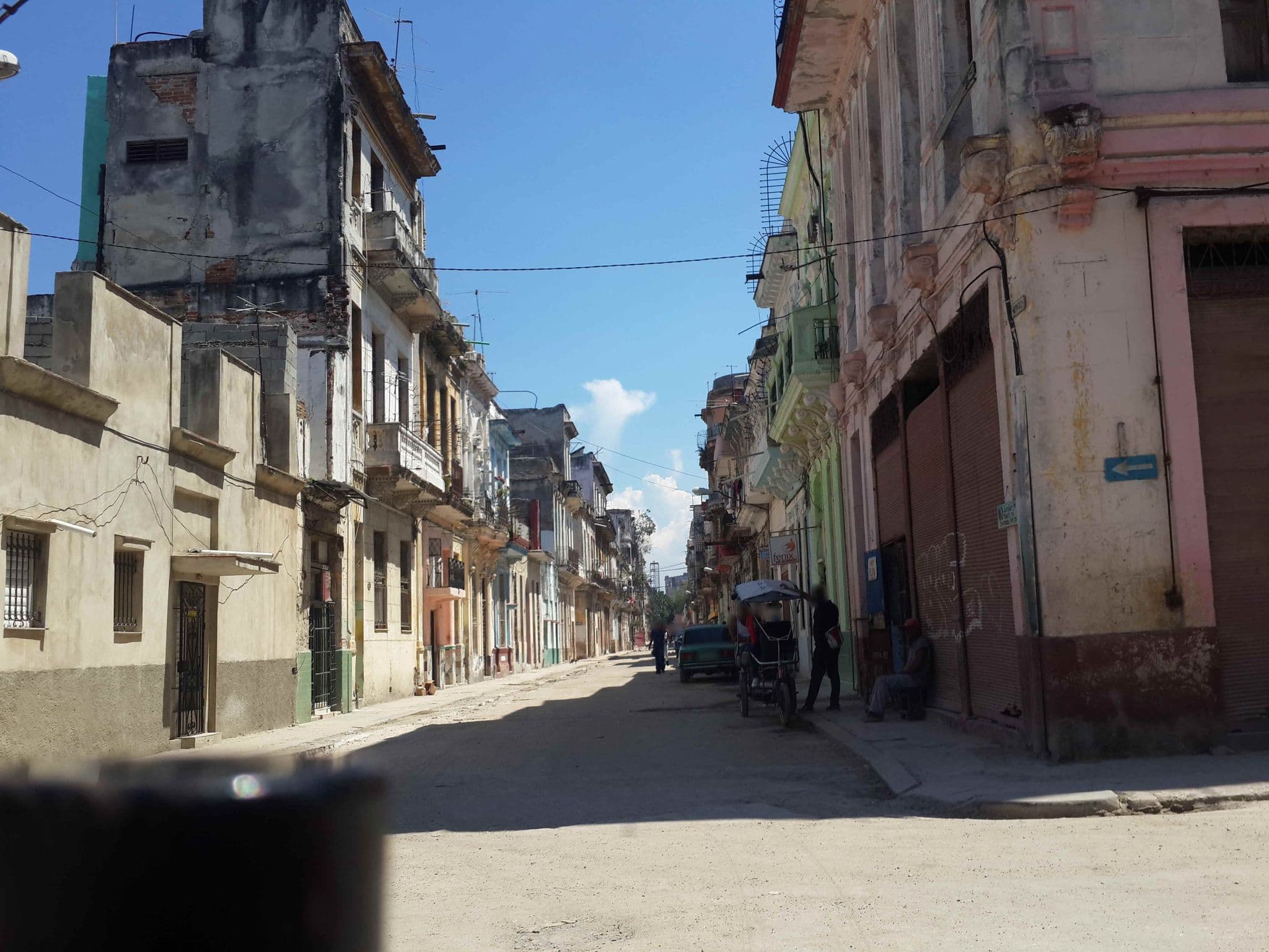 Street view near Animas 303 Havana Hotel, Centro Habana