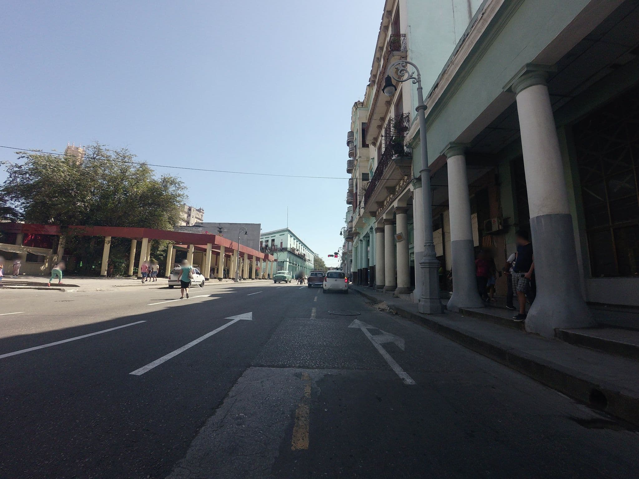 Street view near Los Vitrales de Galiano, Centro Habana — © havana (CC BY-SA · Mapillary)