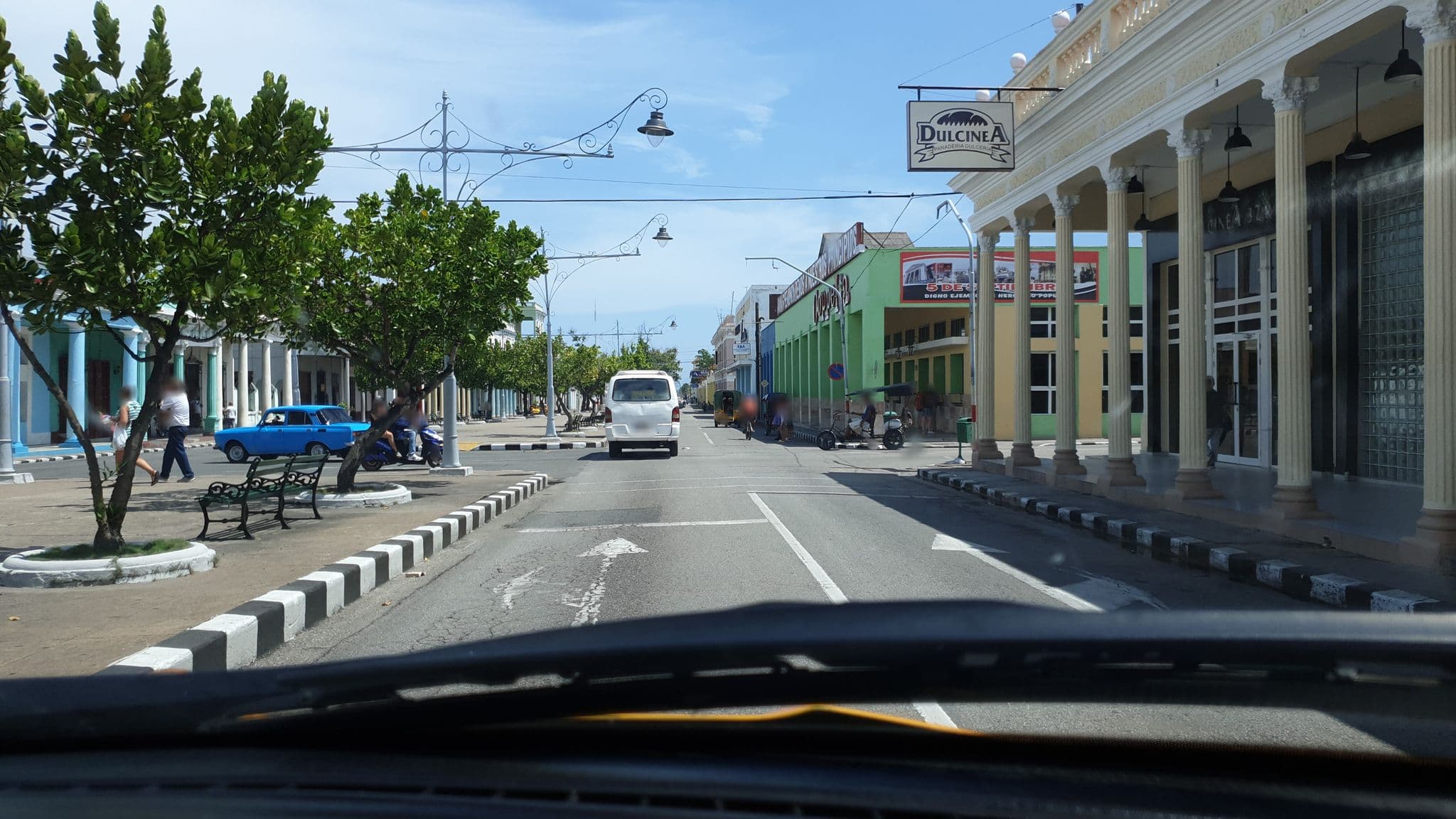 Street view near Hostal 52 & 37 Toledo, Cienfuegos