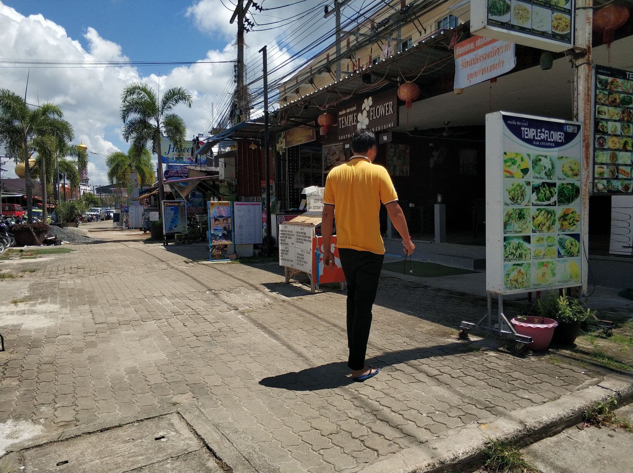 Street view near Back Pack, Ban Ao Nang — © freddouhelk (CC BY-SA · Mapillary)