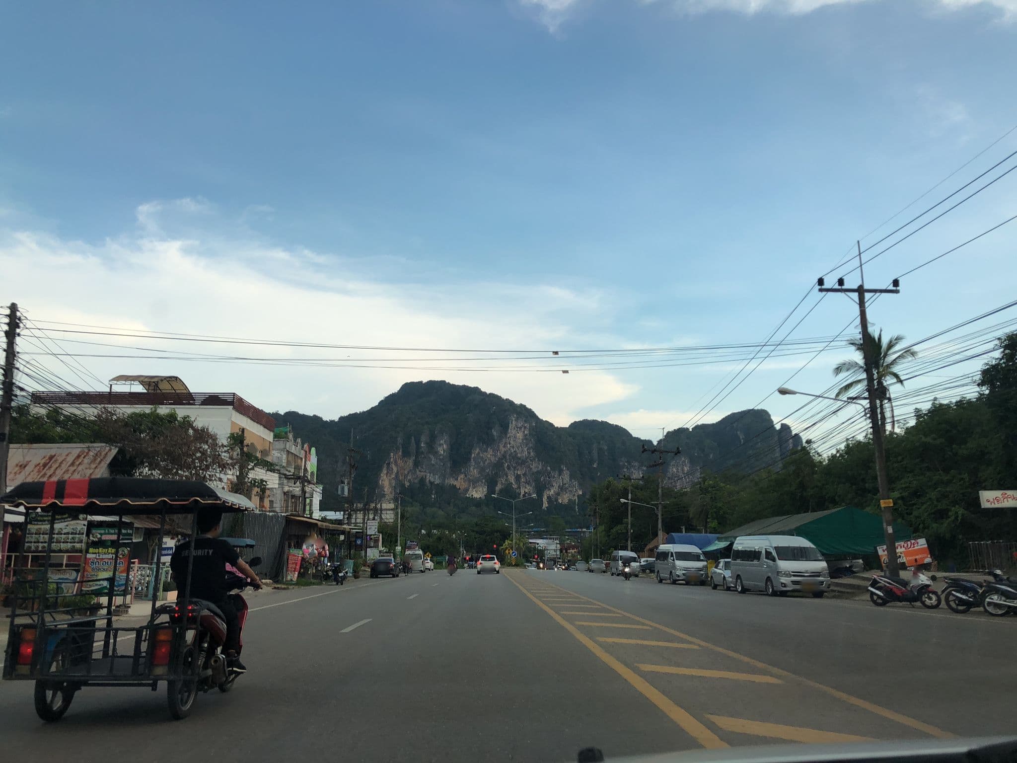 Street view near The Phu View Hotel, Ban Ao Nang — © promthak (CC BY-SA · Mapillary)