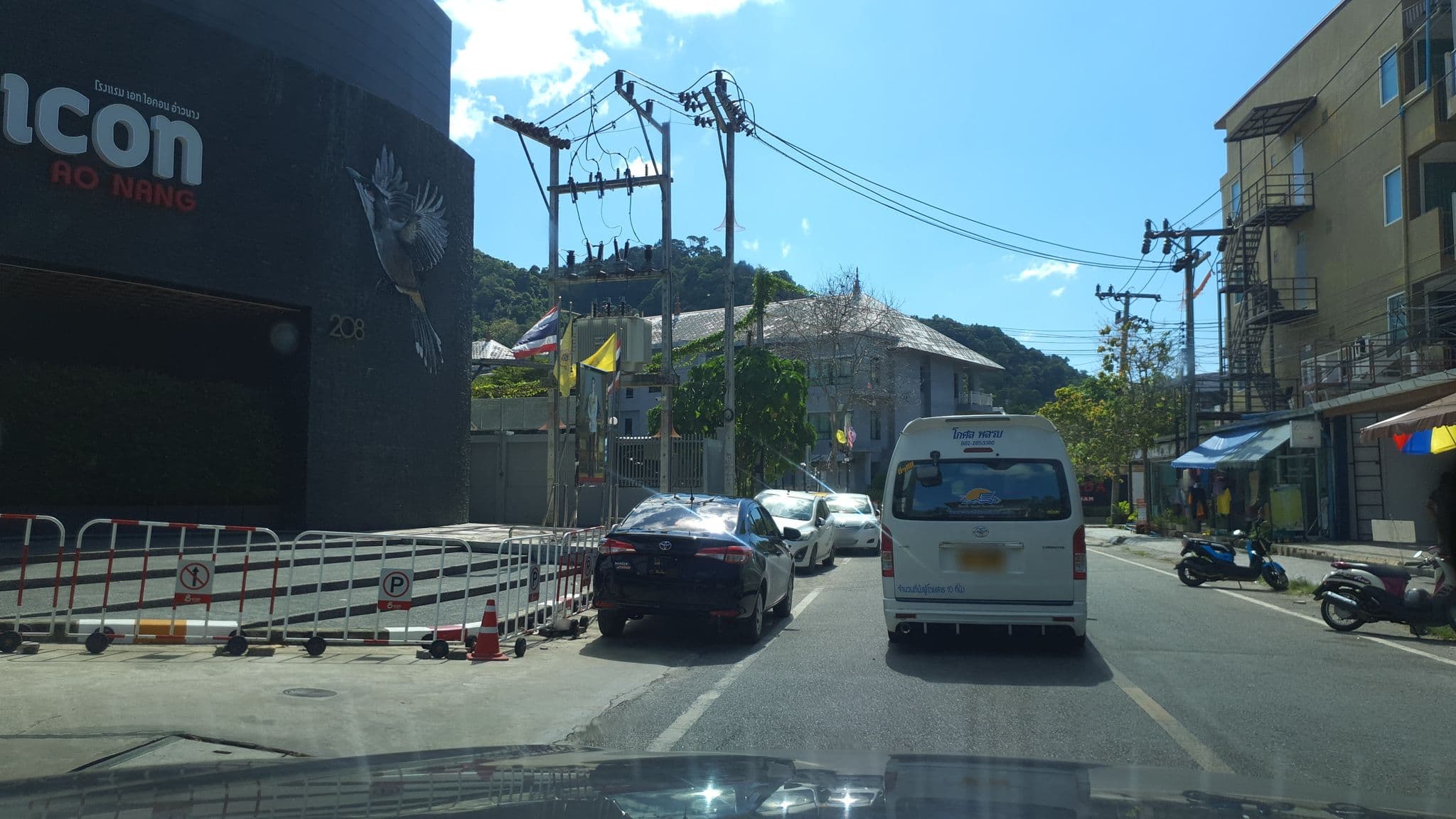 Street view near Silver Sand Suites Hotel, Ban Ao Nang — © jrcarlsen (CC BY-SA · Mapillary)
