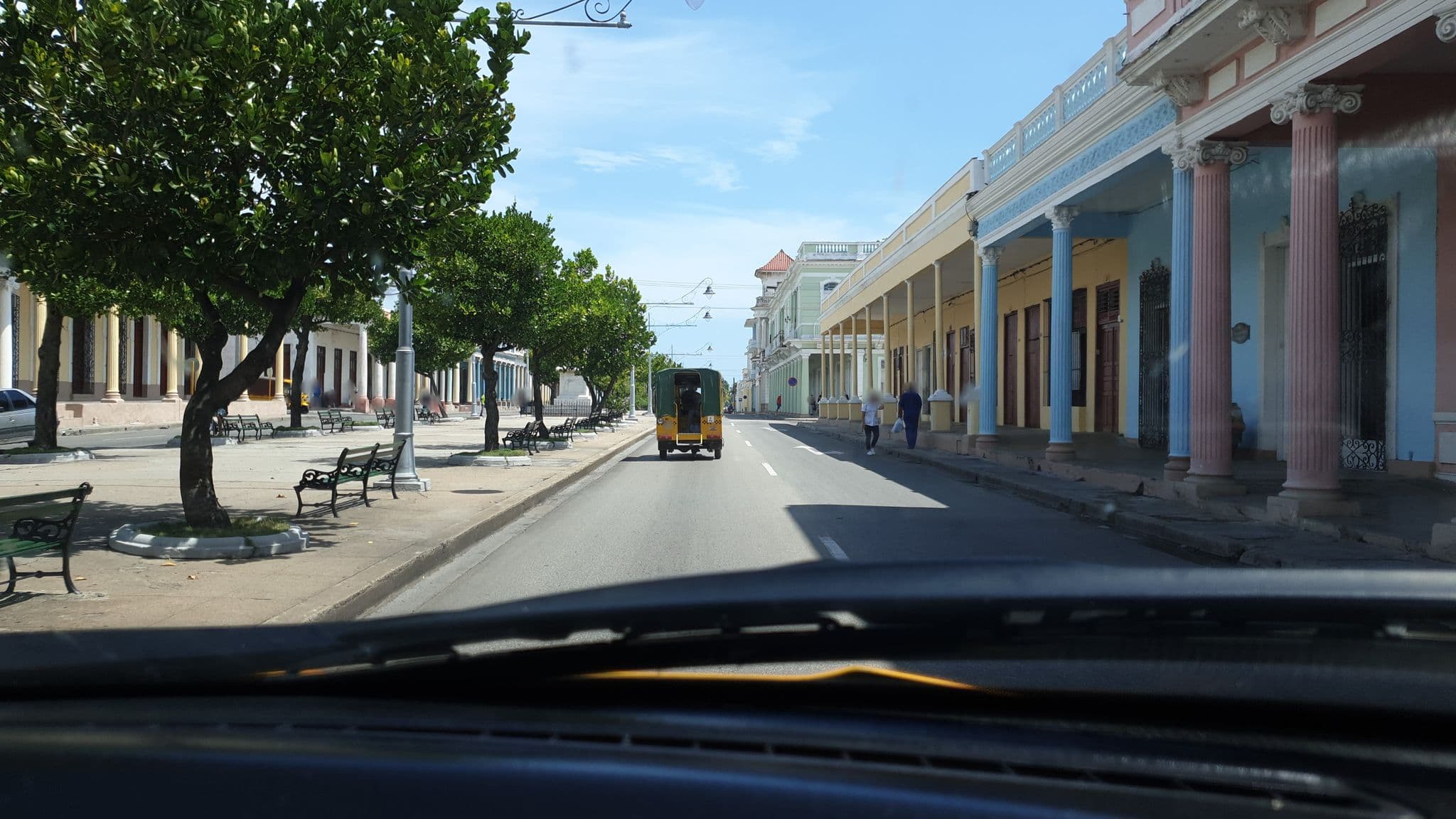Street view near Hostal Zorzano, Cienfuegos