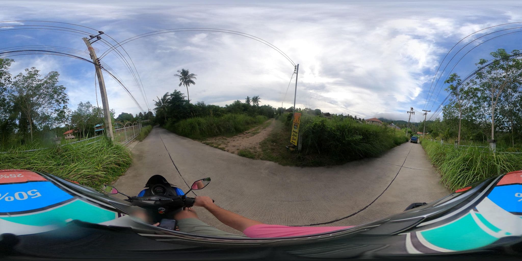 Street view near Samui Blue Bird, Ko Samui — © emseesee (CC BY-SA · Mapillary)