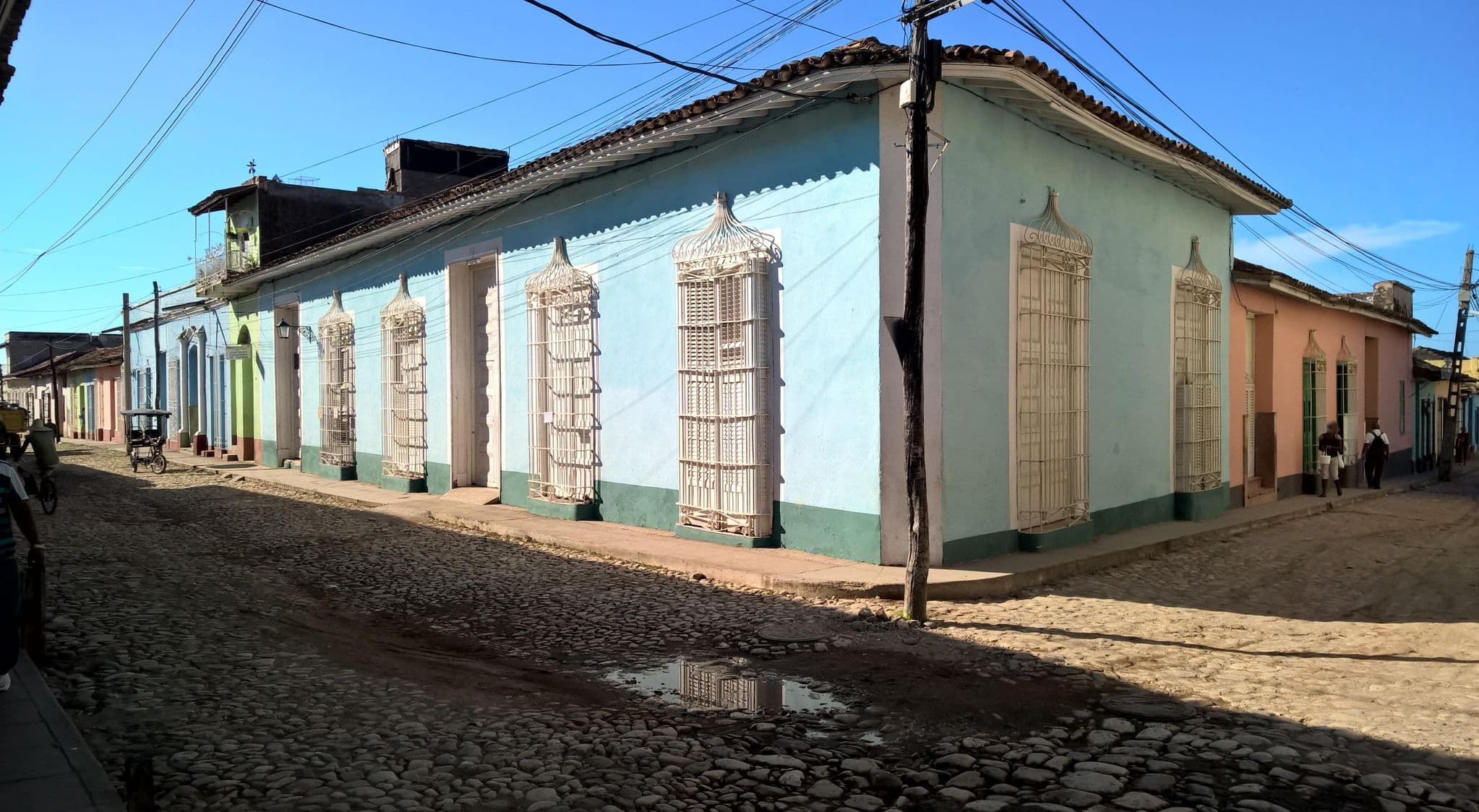 Street view near Casa colonial Los Naldos, Trinidad
