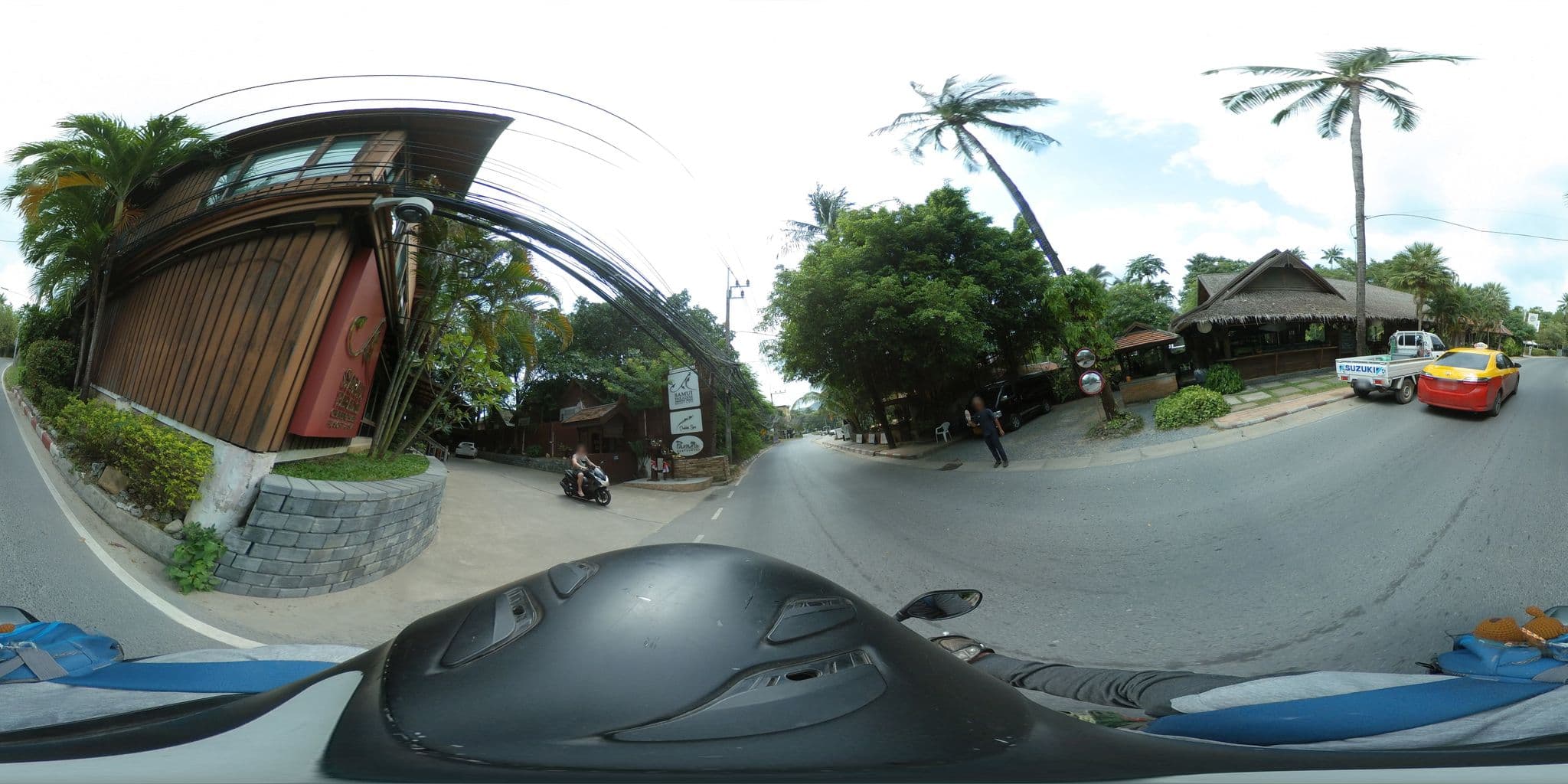 Street view near Samui Paradise Resorr & Spa Hotel, Ko Samui — © garok (CC BY-SA · Mapillary)