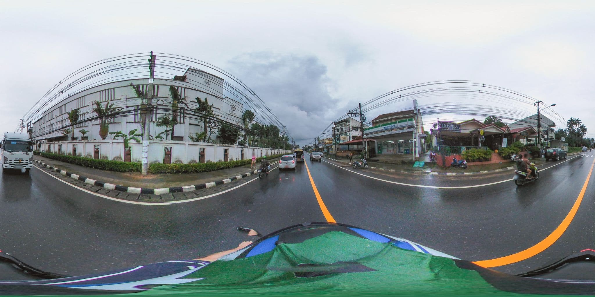 Street view near Royal Wing,Samui Palm Beach, Ko Samui — © esario (CC BY-SA · Mapillary)