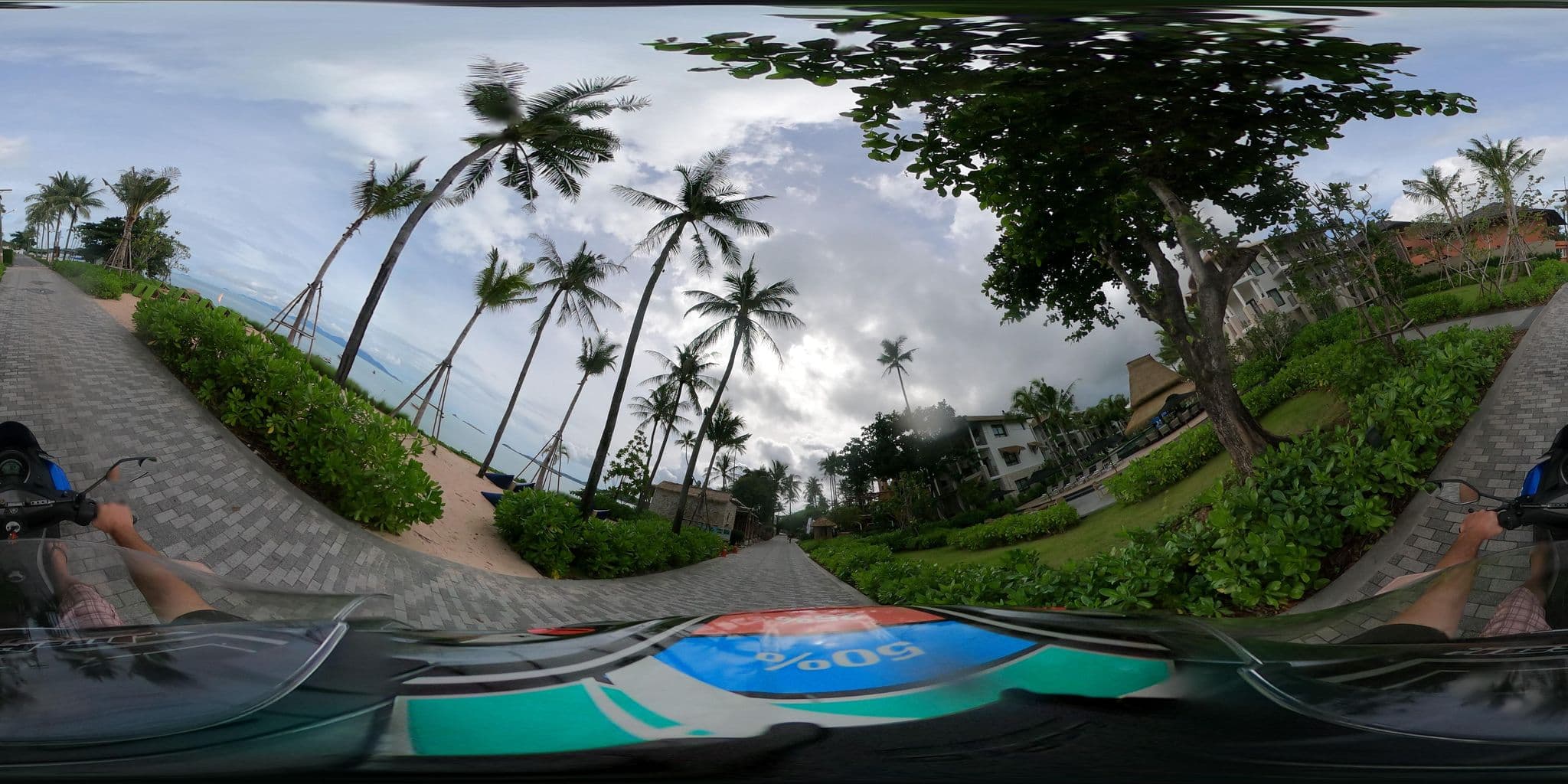 Street view near Siam Shades House, Ko Samui — © emseesee (CC BY-SA · Mapillary)