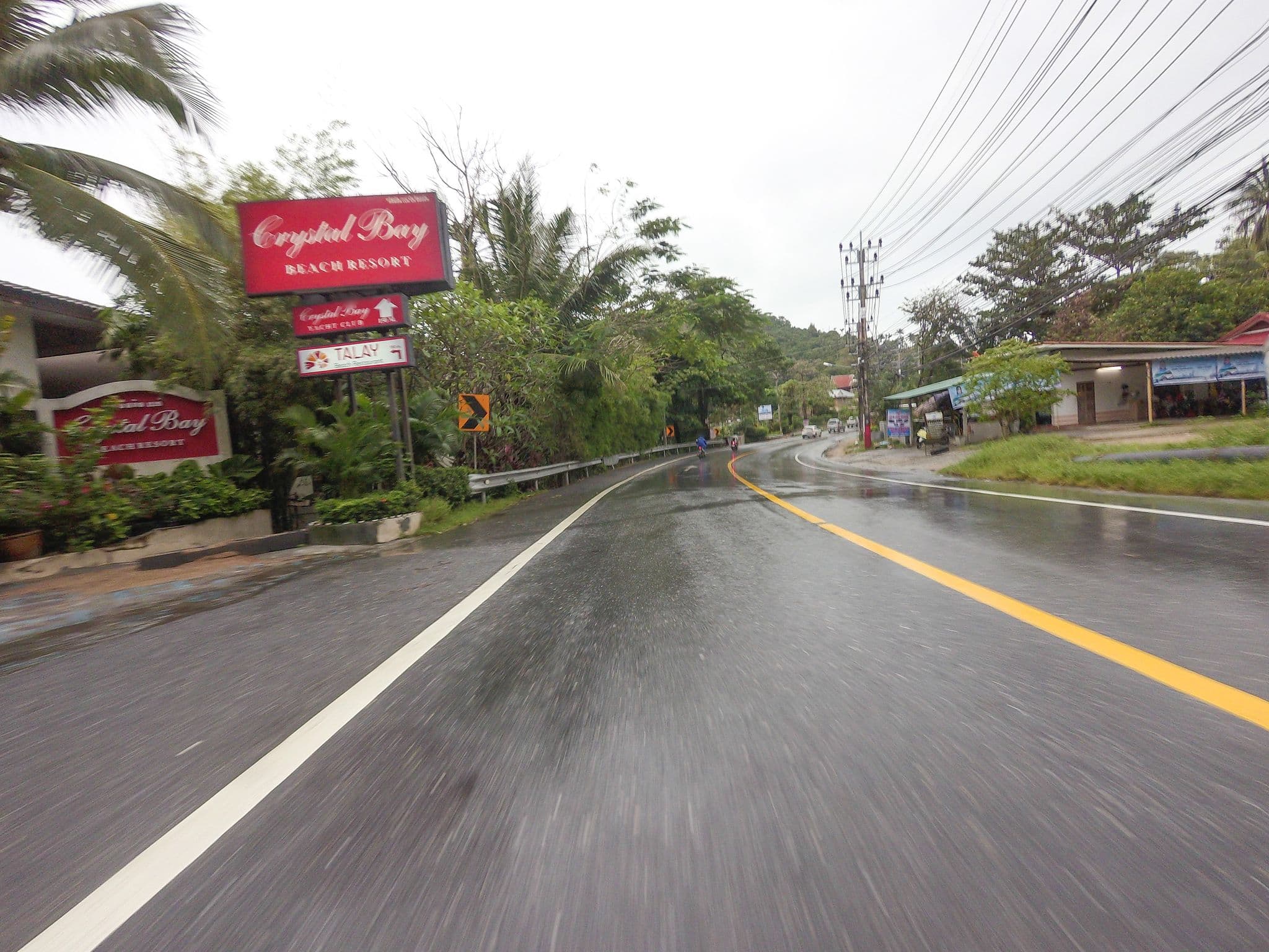 Street view near Swimming Pool (Crystal Bay Beach Resort & Restaurant), Ko Samui — © esario (CC BY-SA · Mapillary)