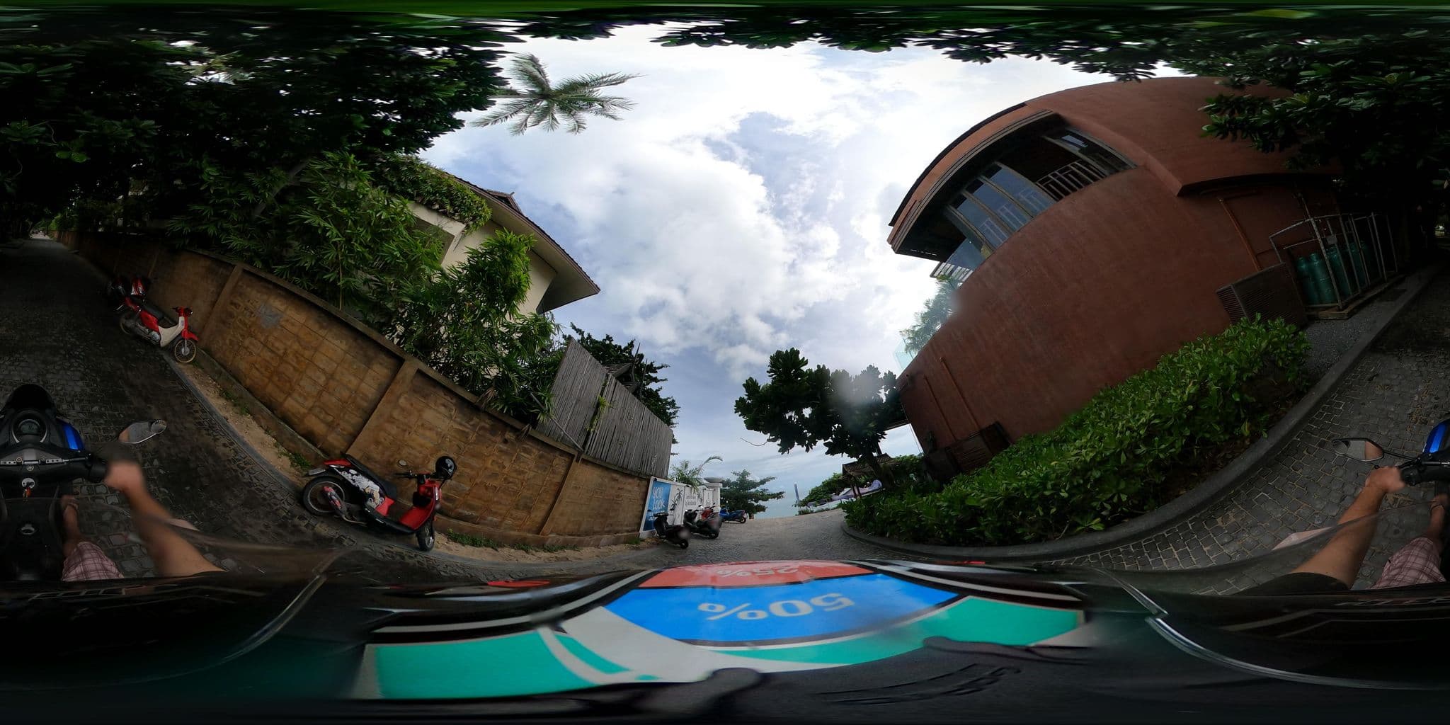 Street view near Anantara Bo Phut, Ko Samui — © emseesee (CC BY-SA · Mapillary)