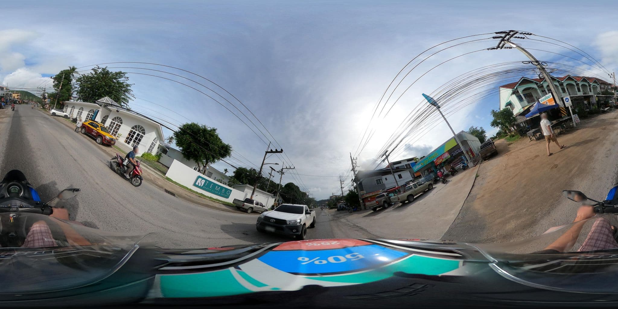 Street view near Bangrak Beach Club, Ko Samui — © emseesee (CC BY-SA · Mapillary)