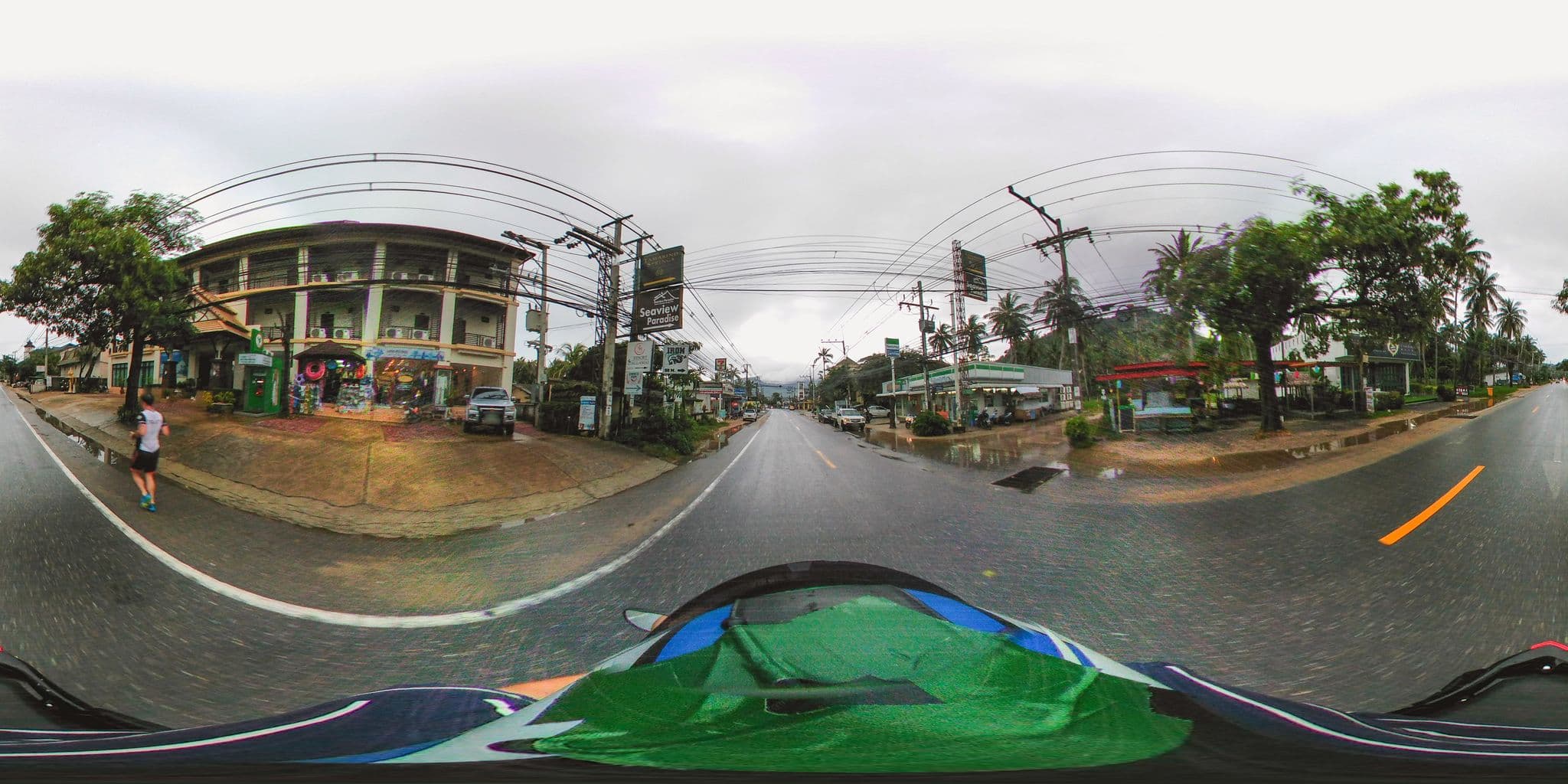 Street view near Poolsawat Villa, Ko Samui — © esario (CC BY-SA · Mapillary)