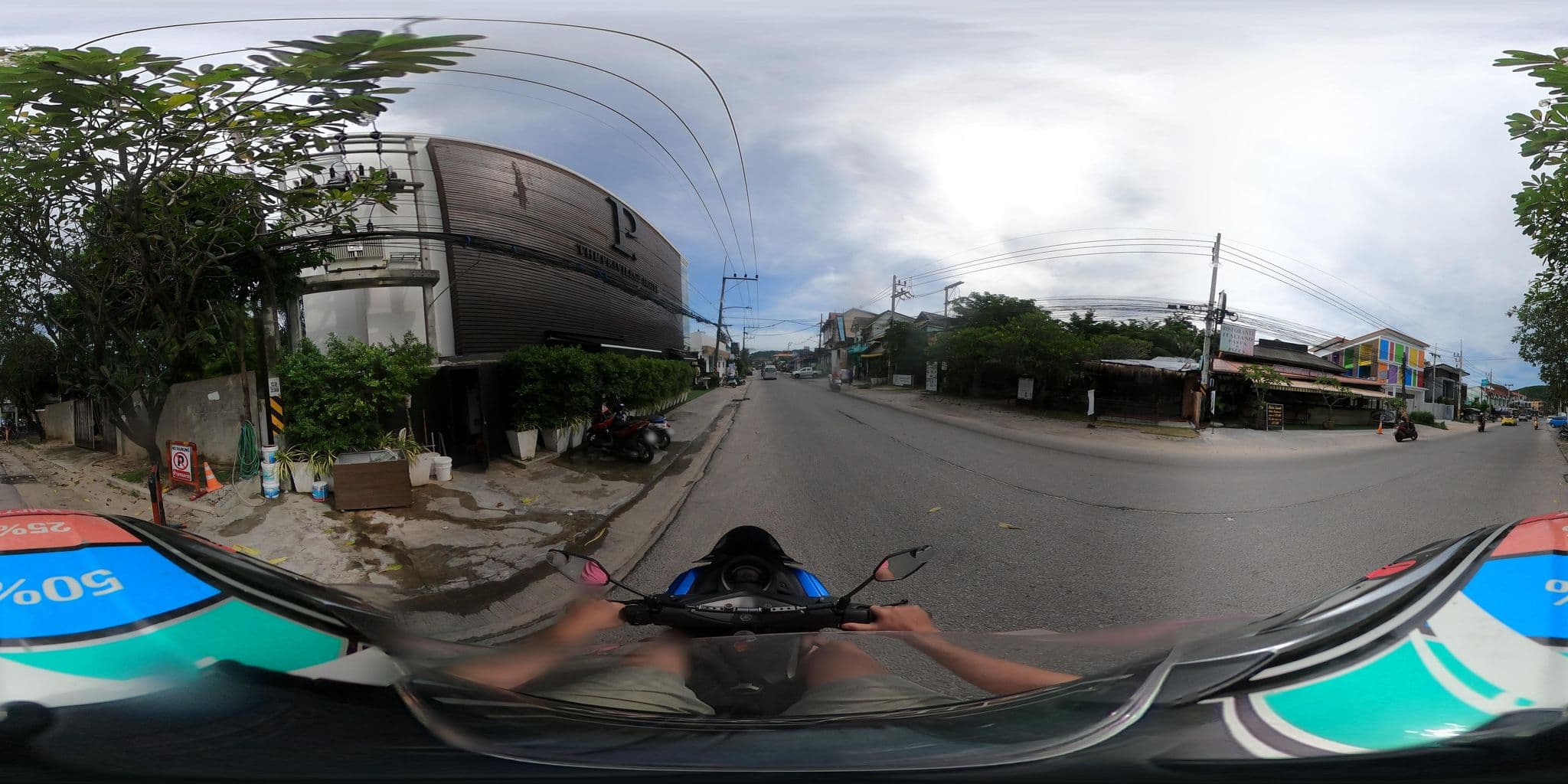 Street view near P10 Design Hotel (พีเท็น ดีไซน์ โอเทล), Ko Samui — © emseesee (CC BY-SA · Mapillary)
